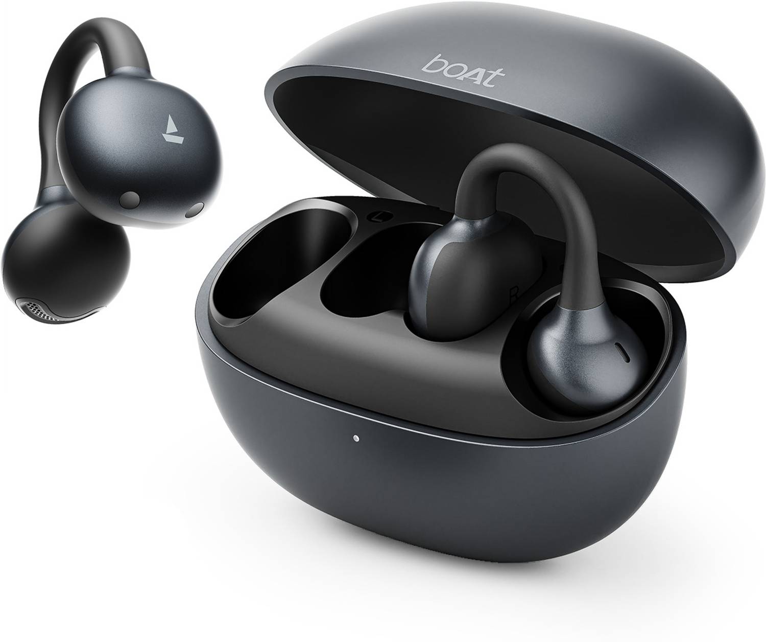 boAt Airdopes ProClip OWS Earbuds,Air Conduction Tech,52H Battery...mo