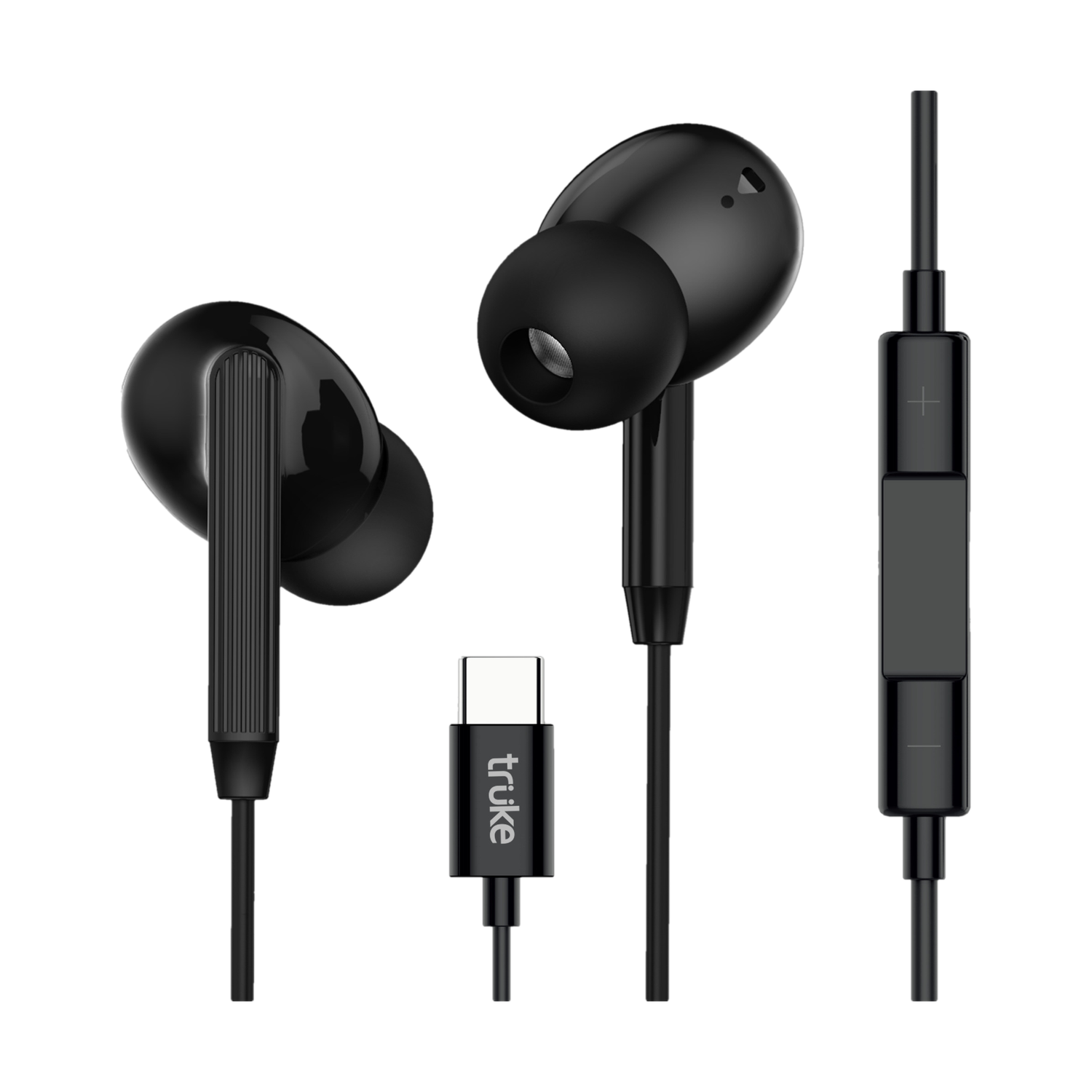 truke Bass 1 Type-C Wired Earphones with 13mm Drivers