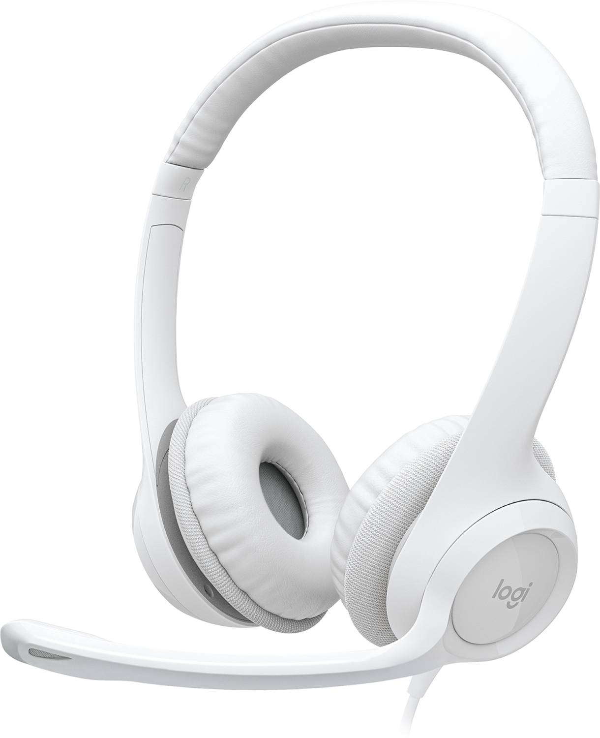 Logitech H390 - Off White Wired Headset (Off White, On the Ear)