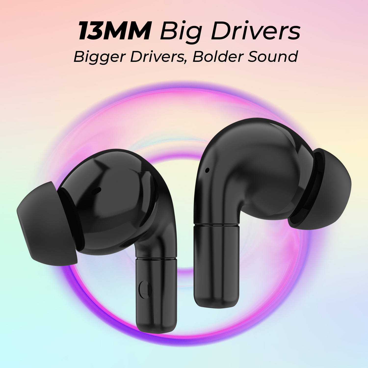 Image of Aroma TWS22 - V5.4 Upto 60Hr Playtime*, ENC, Dual Paring, Fast Charging, Heavy Bass Bluetooth