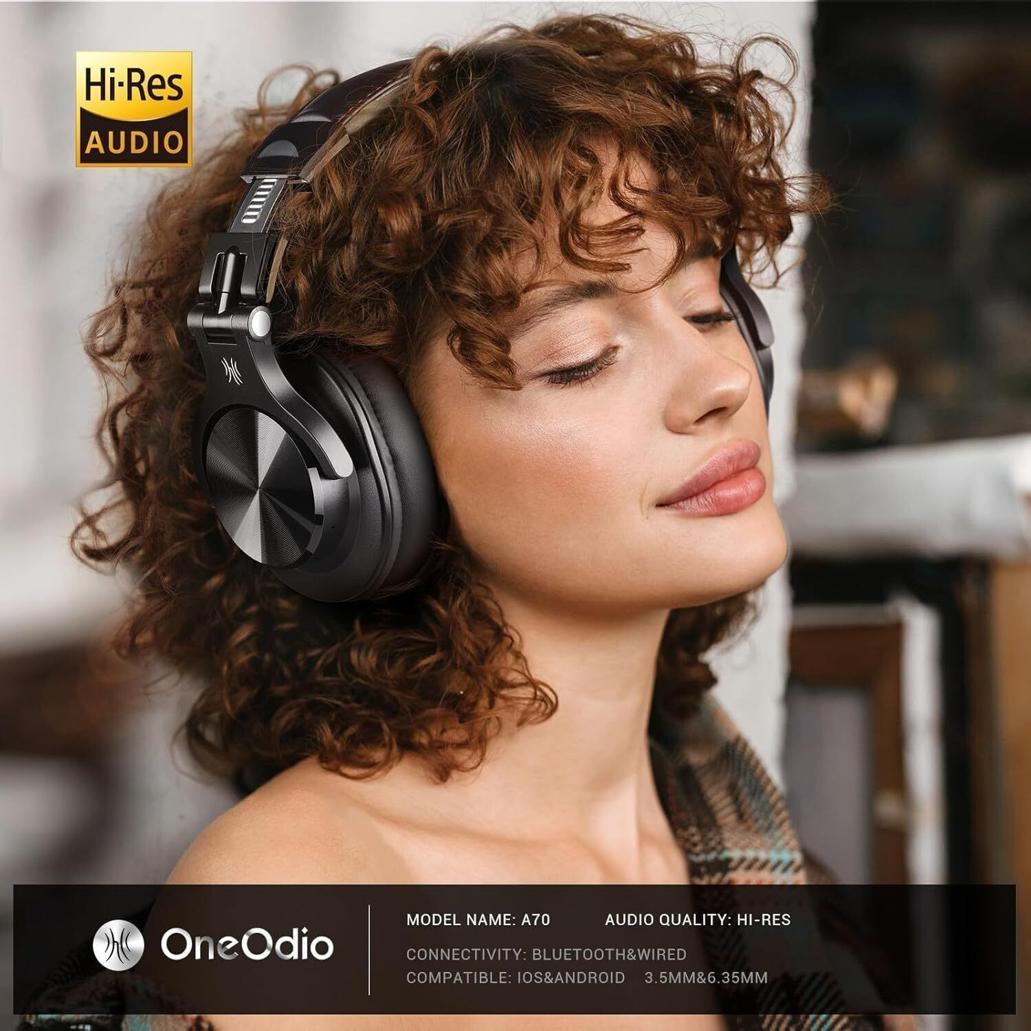 Image of Oneodio A70 Bluetooth & Wired