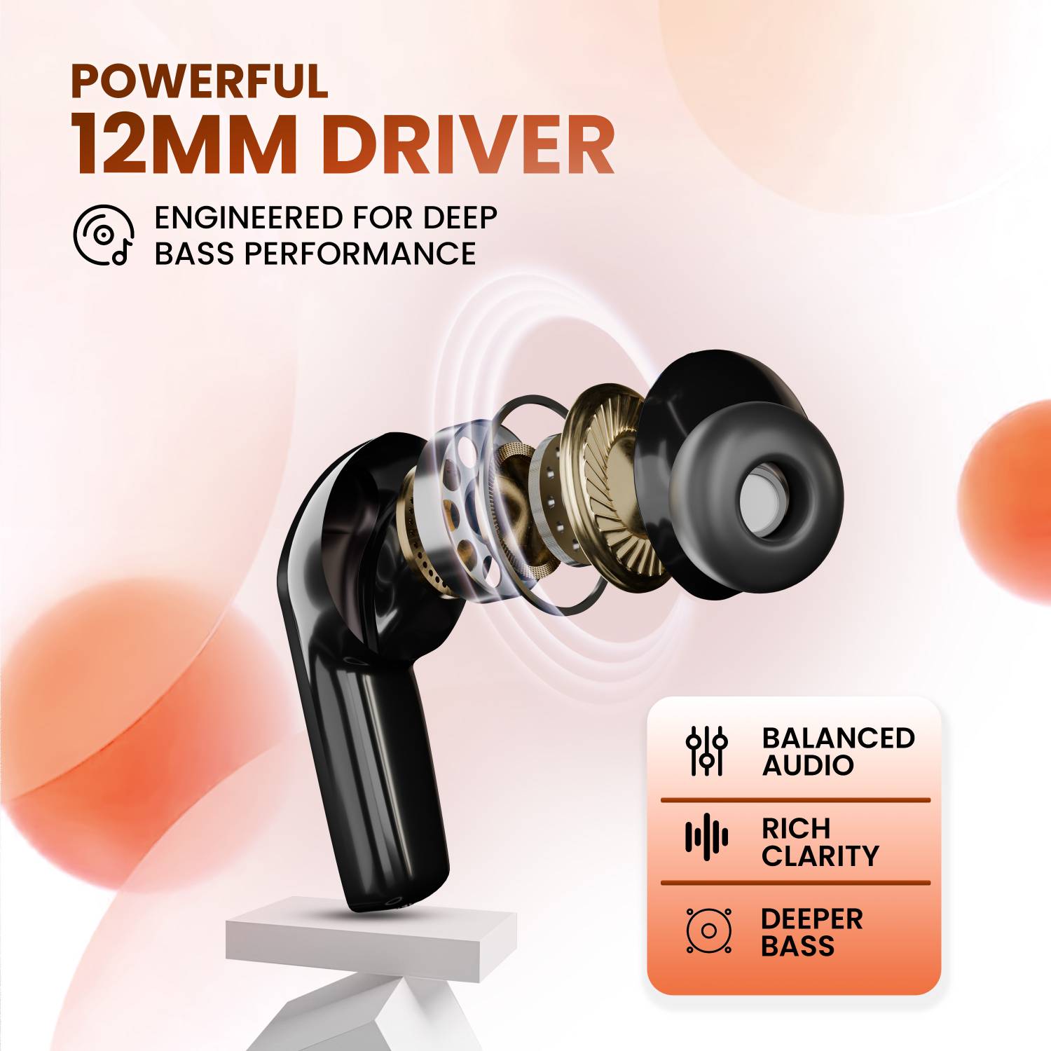 Ezerio X Flip TWS Bluetooth Earbuds - Image 5