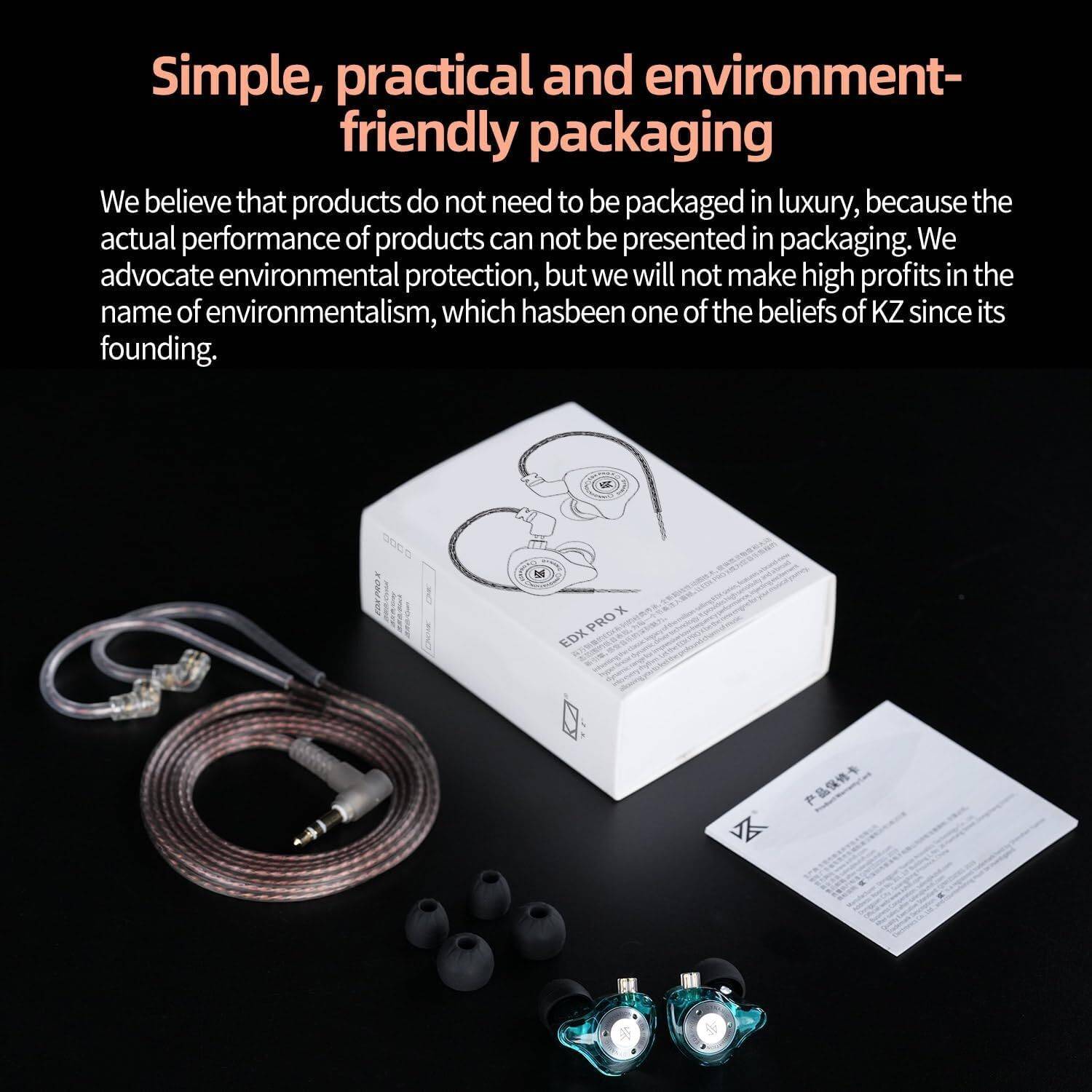 CASON KZ EDX Pro X IEM Wired Earphones - Image 5