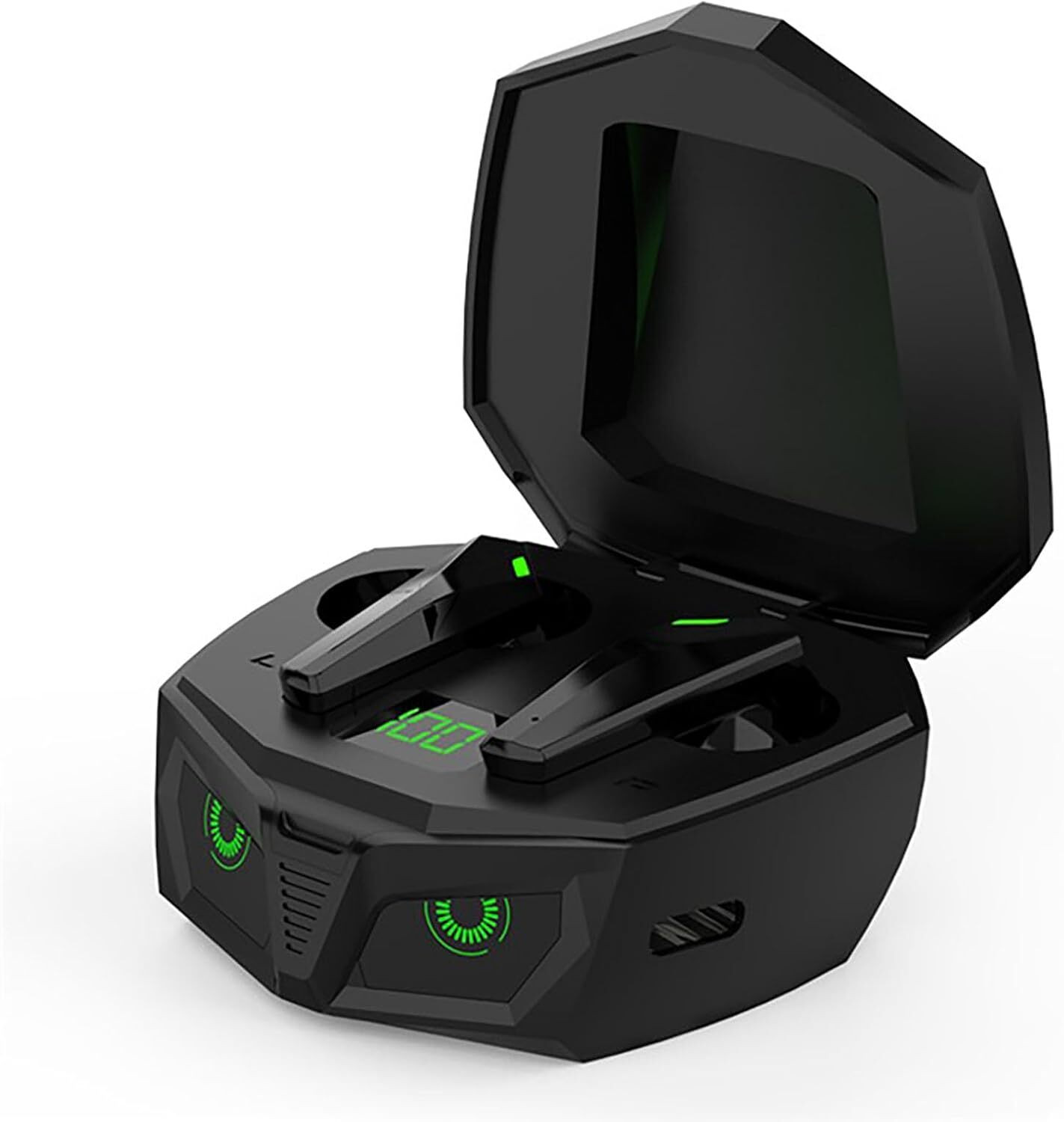 Image of Life Like Kraken X1 with Battery Display, 40ms Latency, Quad Mic ENC, 40 Hr, V5.3 Bluetooth