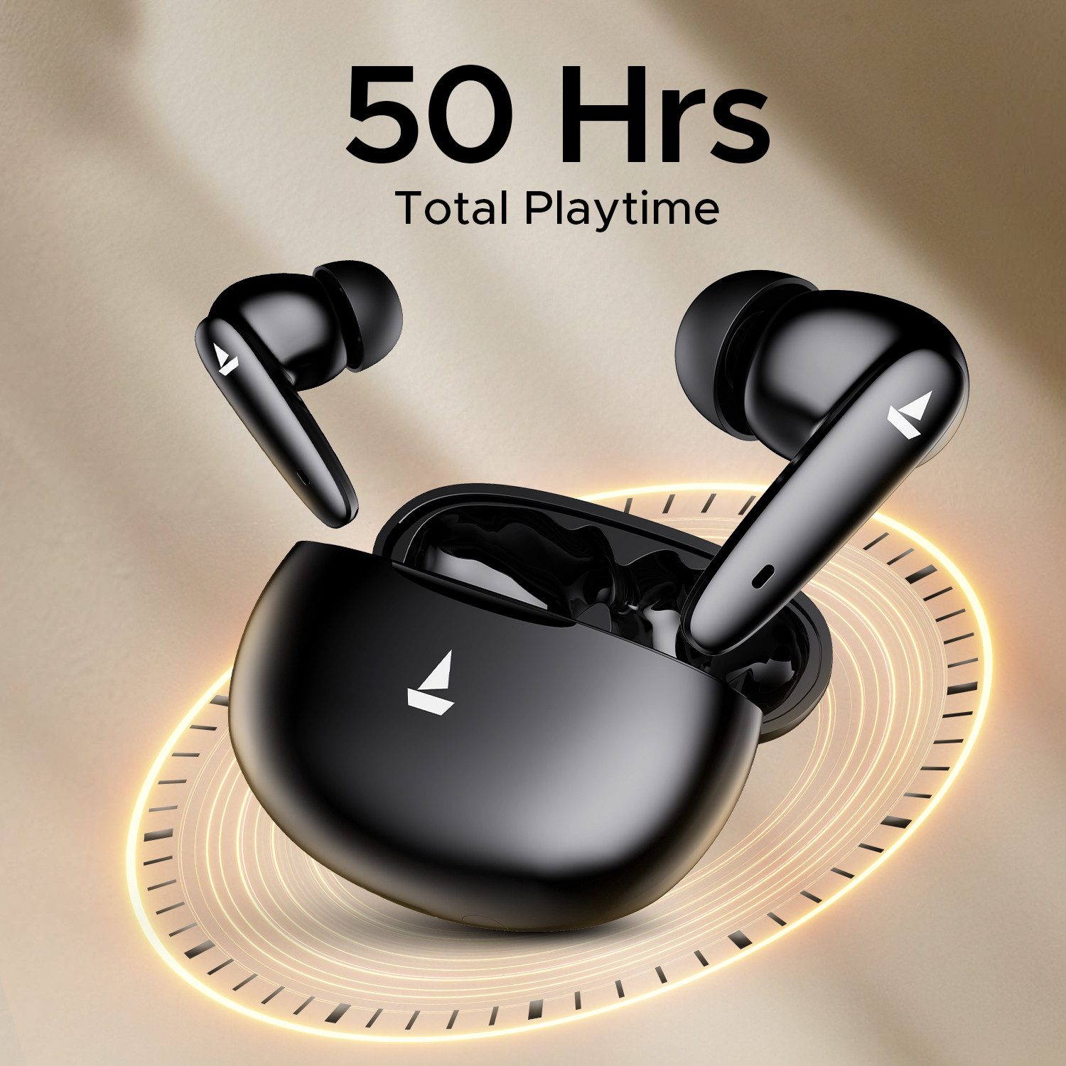 Image of boAt Airdopes 161 Pro-Buds w / ASAP Charge, Multi-Point Connectivity & 50 HRS Playback Bluetooth