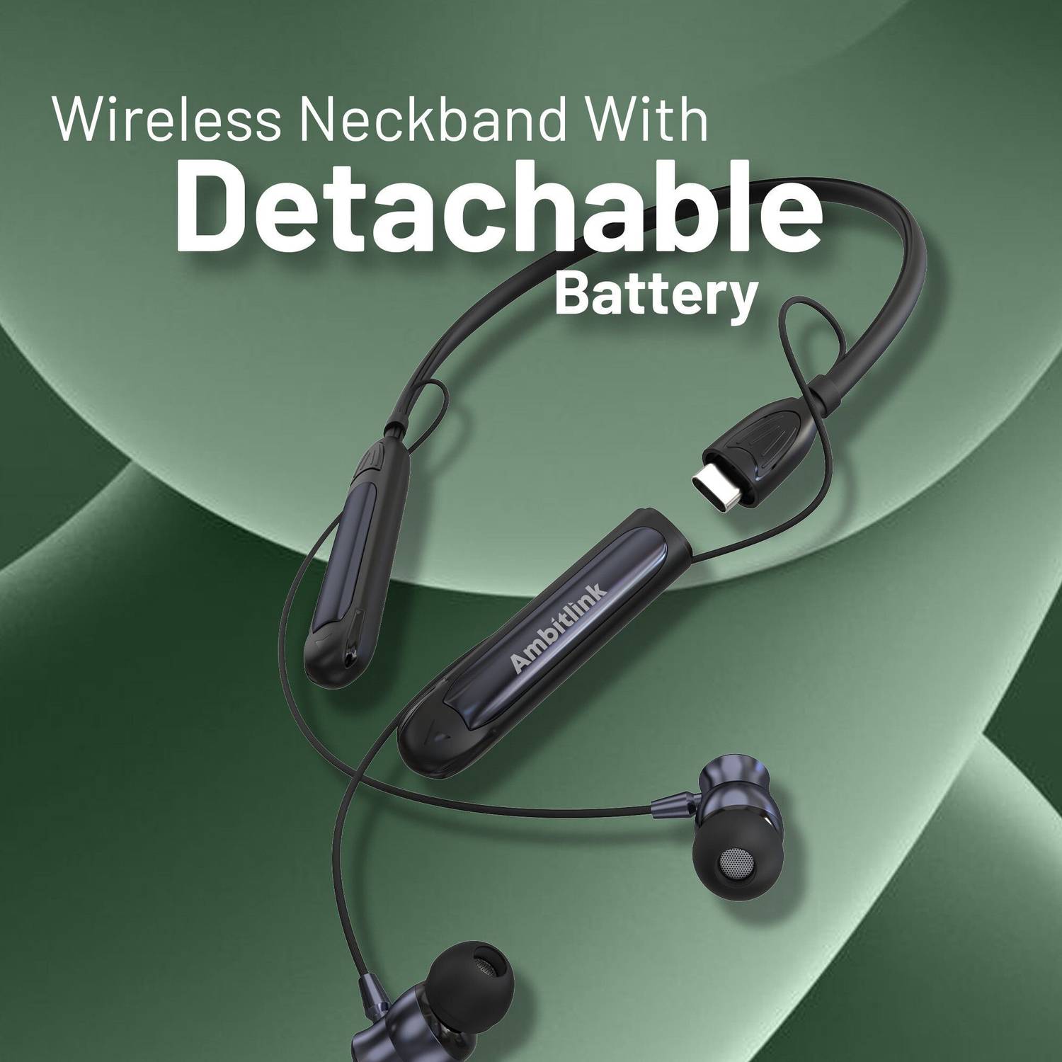 Ambitlink ALNB100B Bluetooth Earbuds - Image 3