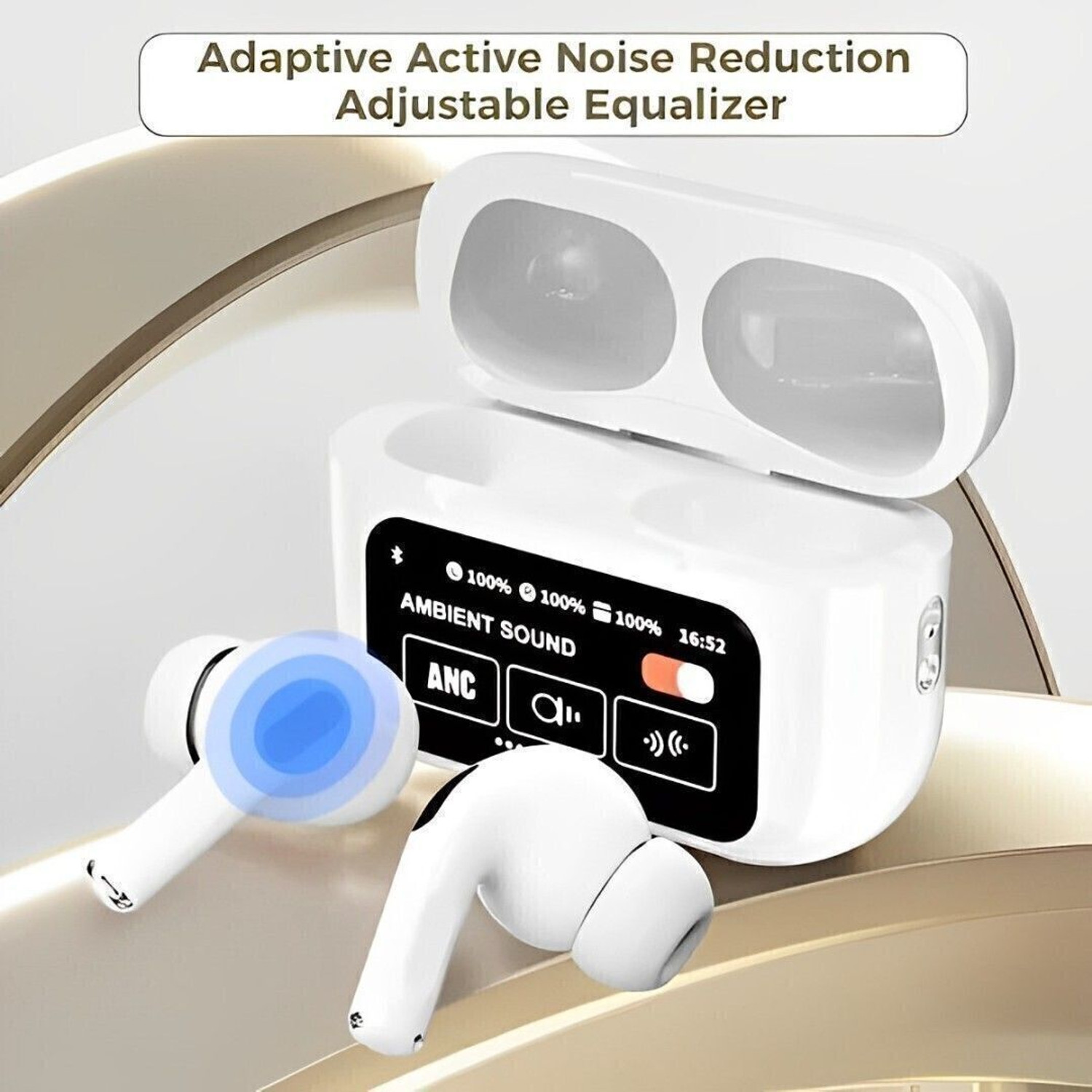 Image of Tunifi TWS Earbuds l PRO LCD l 5.3 l Upto 30Hr Playtime Bluetooth