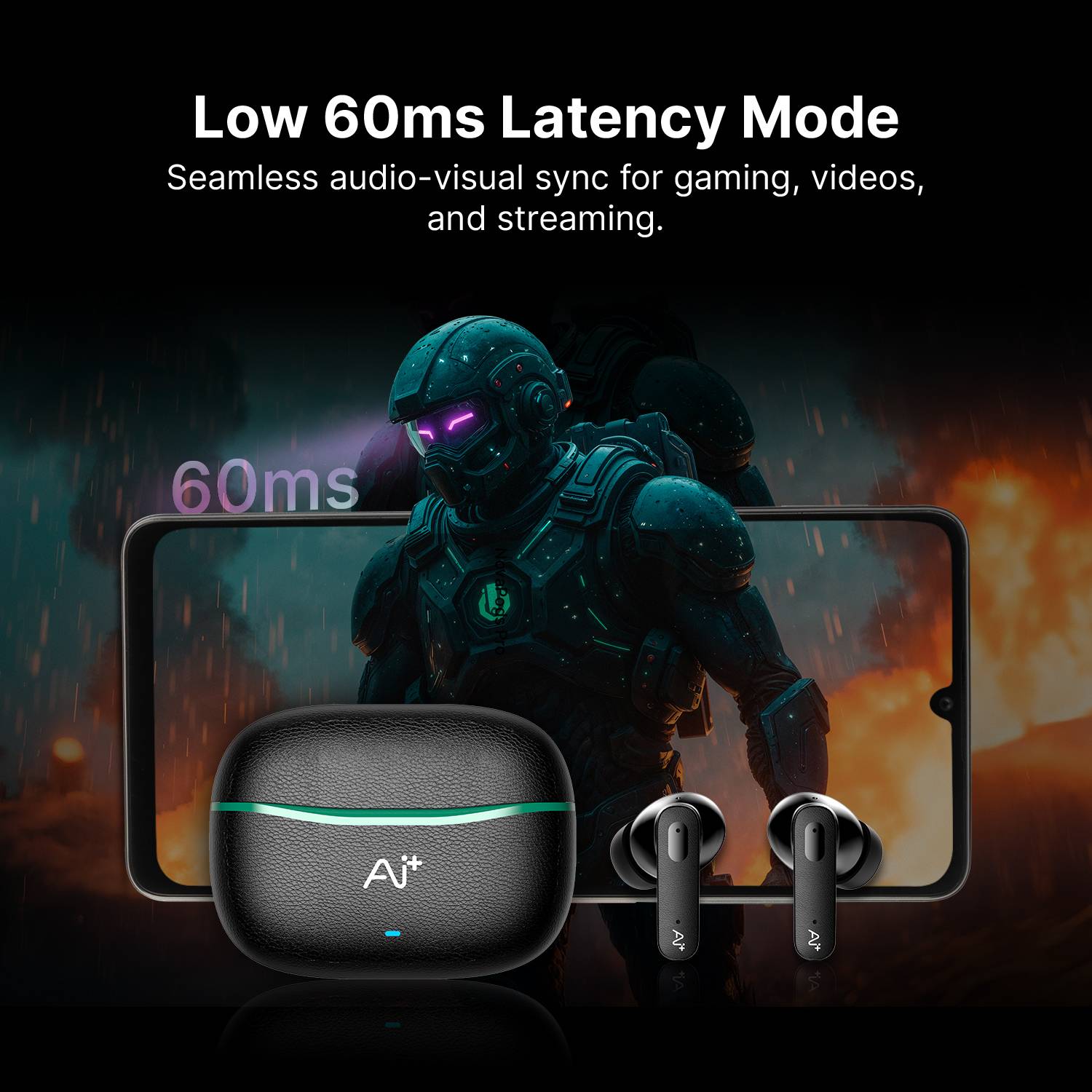 Ai+ NovaPods Go Bluetooth Earbuds - Image 5