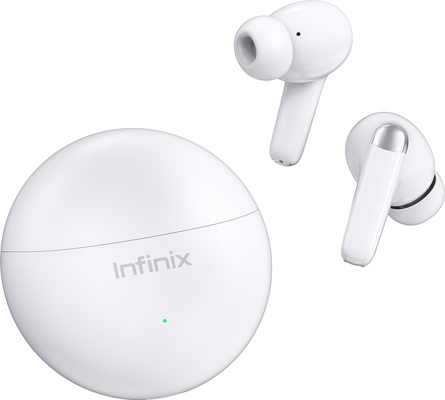 Image of Infinix Buds Neo(XE26) with 4 Mic ENC, Dedicated App WeLife,Game Mode,Big 500mAh Battery Bluetooth
