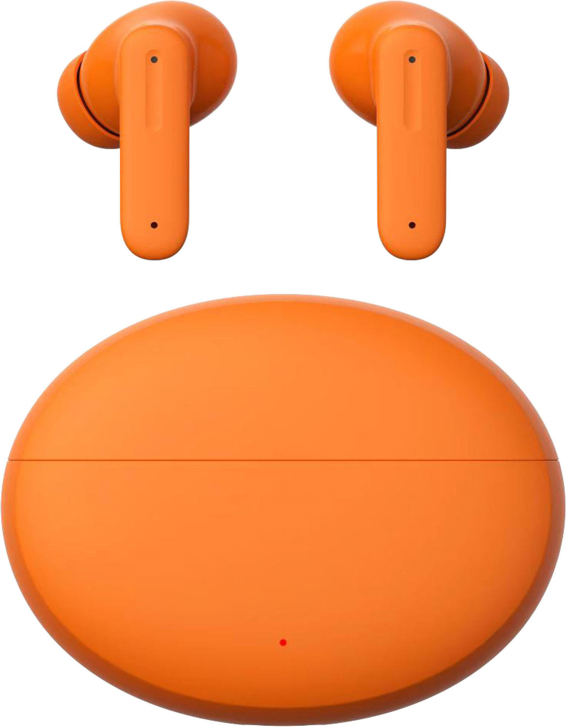 Image of Qeikim Nord 3pro True Wireless in Ear Earbuds with Dual Mic & AI Crystal Clear Call-10 Bluetooth Gaming Headset (Orange, True Wireless)
