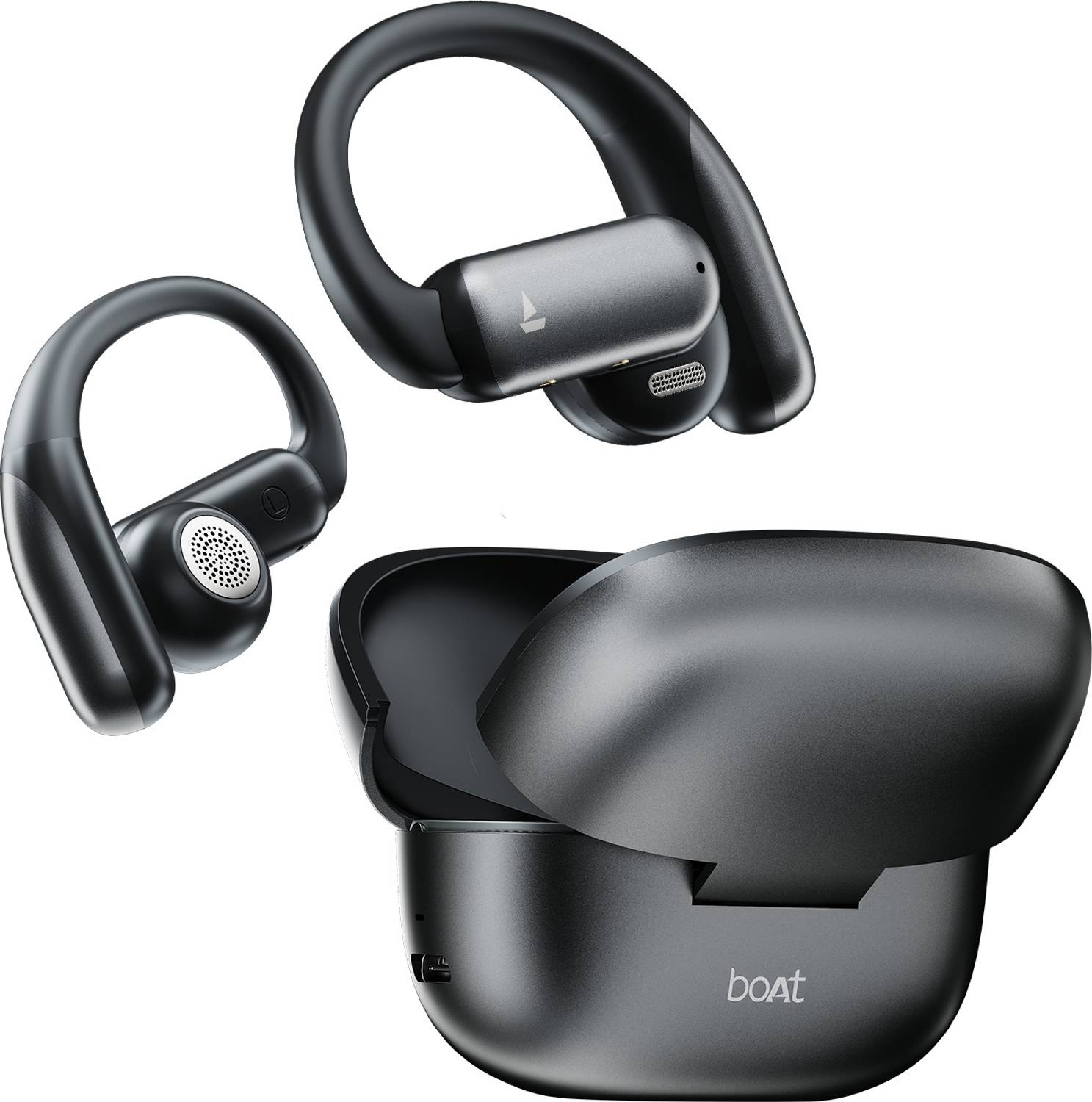 boAt Airdopes Stride,50H Battery,Quad Mic,ENx, BEAST Mode,Spatial...mo