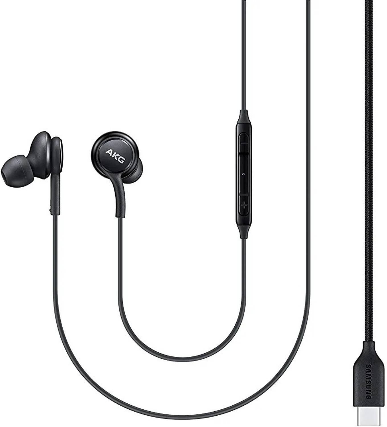 Samsung AKG-tuned IC100 Type-C Wired Earphones Black - Image 3