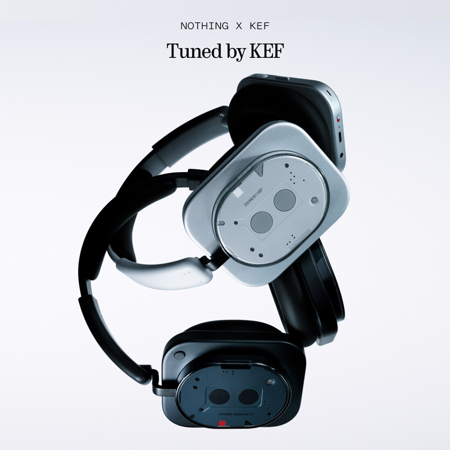 Image of Nothing Headphone(1) 42dB ANC| Dual Device| Hi-Res+LDAC|40mm Driver|Sound by KEF Bluetooth & Wired