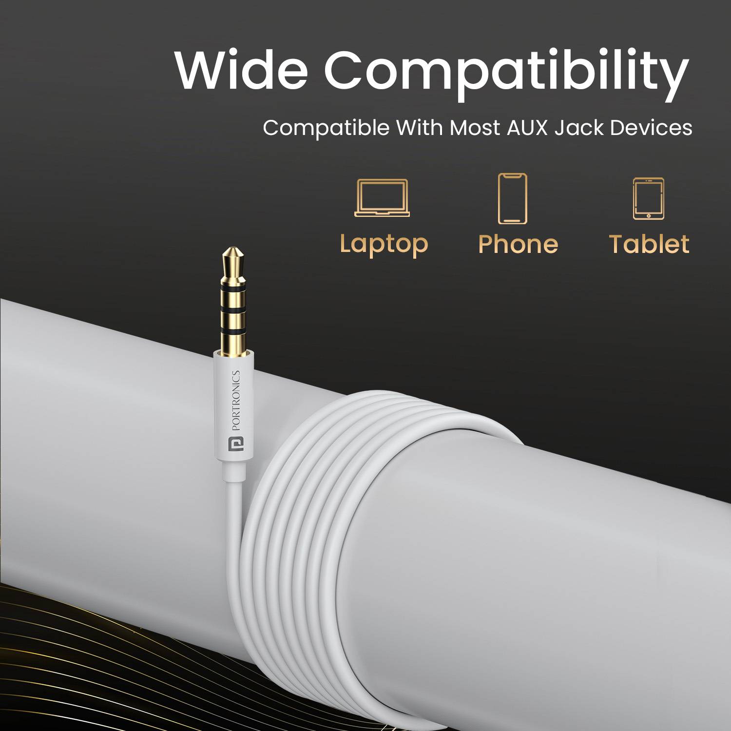 Portronics Conch Theta A 3.5mm Earphone - Image 5