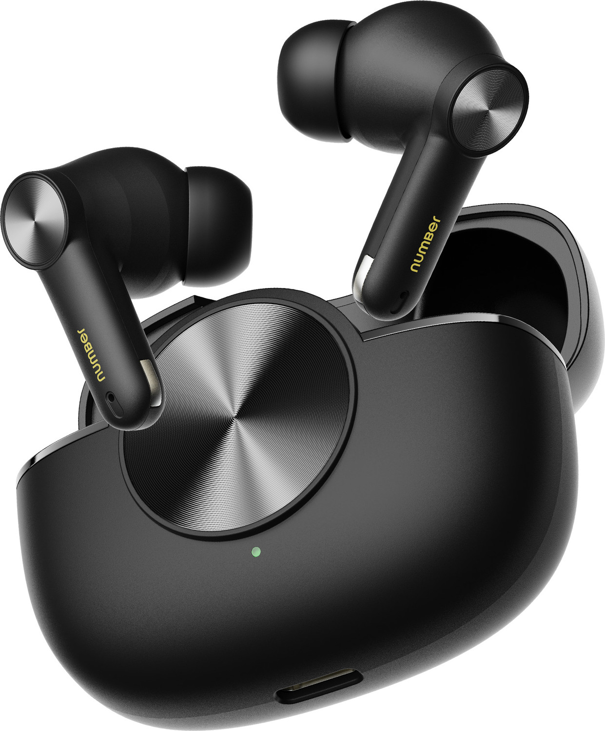 Image of Number Navo Buds X5 70H Battery, Spinning Design, Dual Mic AI ENC, Dual Pairing, V6.0 Bluetooth