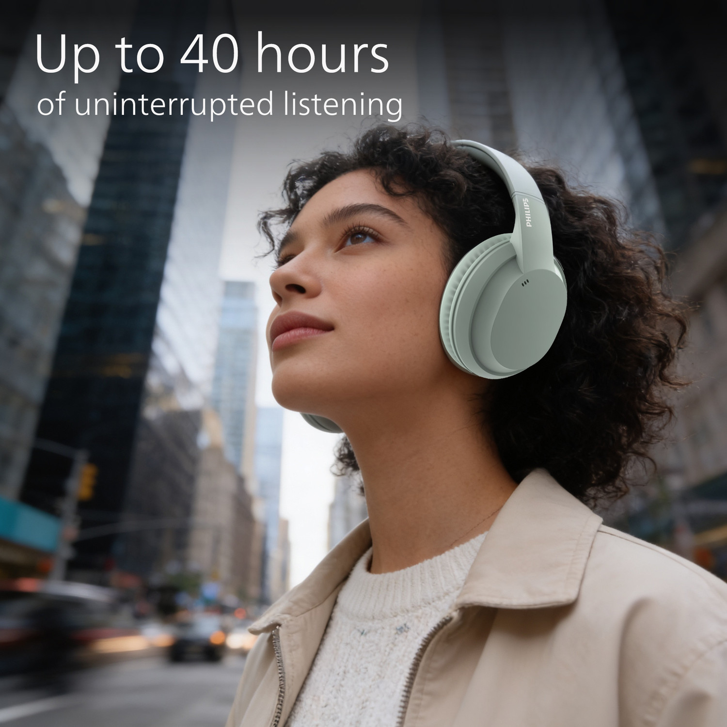 Image of PHILIPS TAH4050-GR Bluetooth & Wired