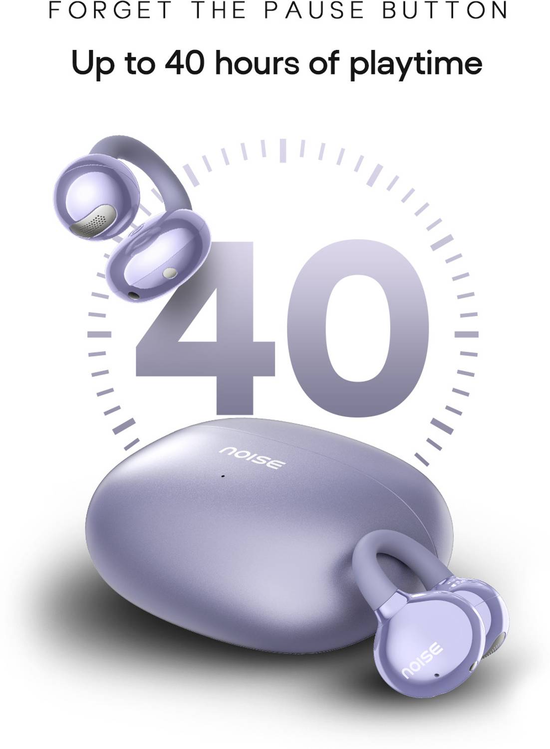 Noise Air Clips 40H Playtime Bluetooth Earbuds - Image 5