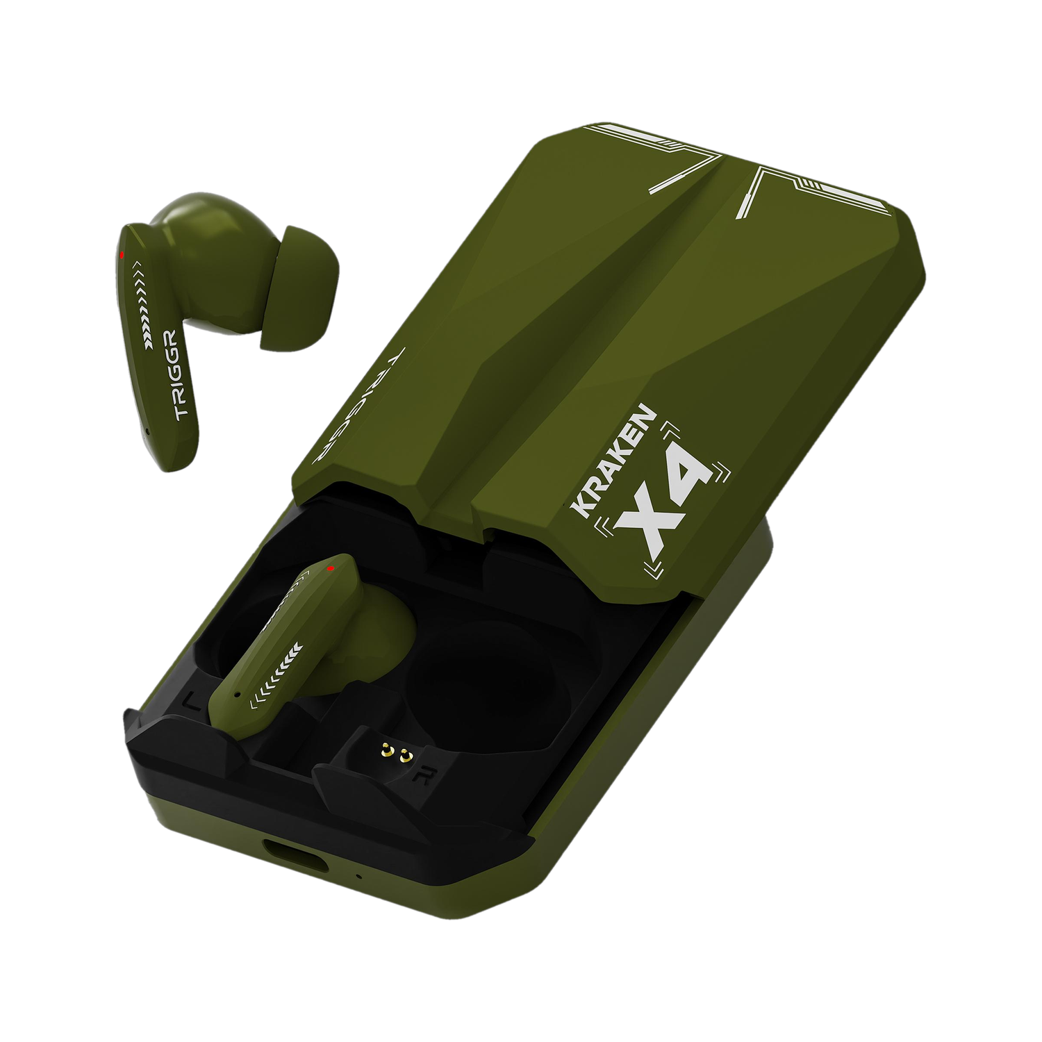 TRIGGR Kraken X4 13mm Bluetooth Earbuds