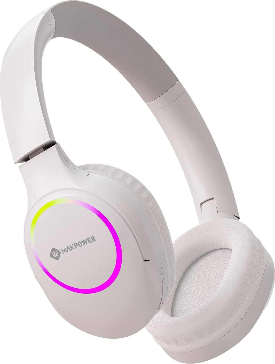 Image of MAK POWER CRUSHER with 60H Playback, Perfect for Music, Gaming & Calls Wireless Over-Ear Bluetooth