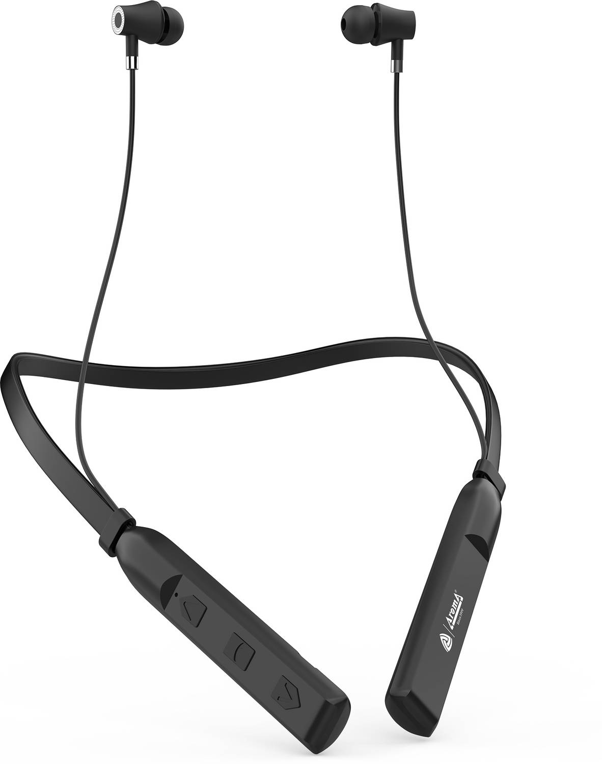 Aroma NB119B Badshah - 40 Hours Playtime Neckband Bluetooth Heads