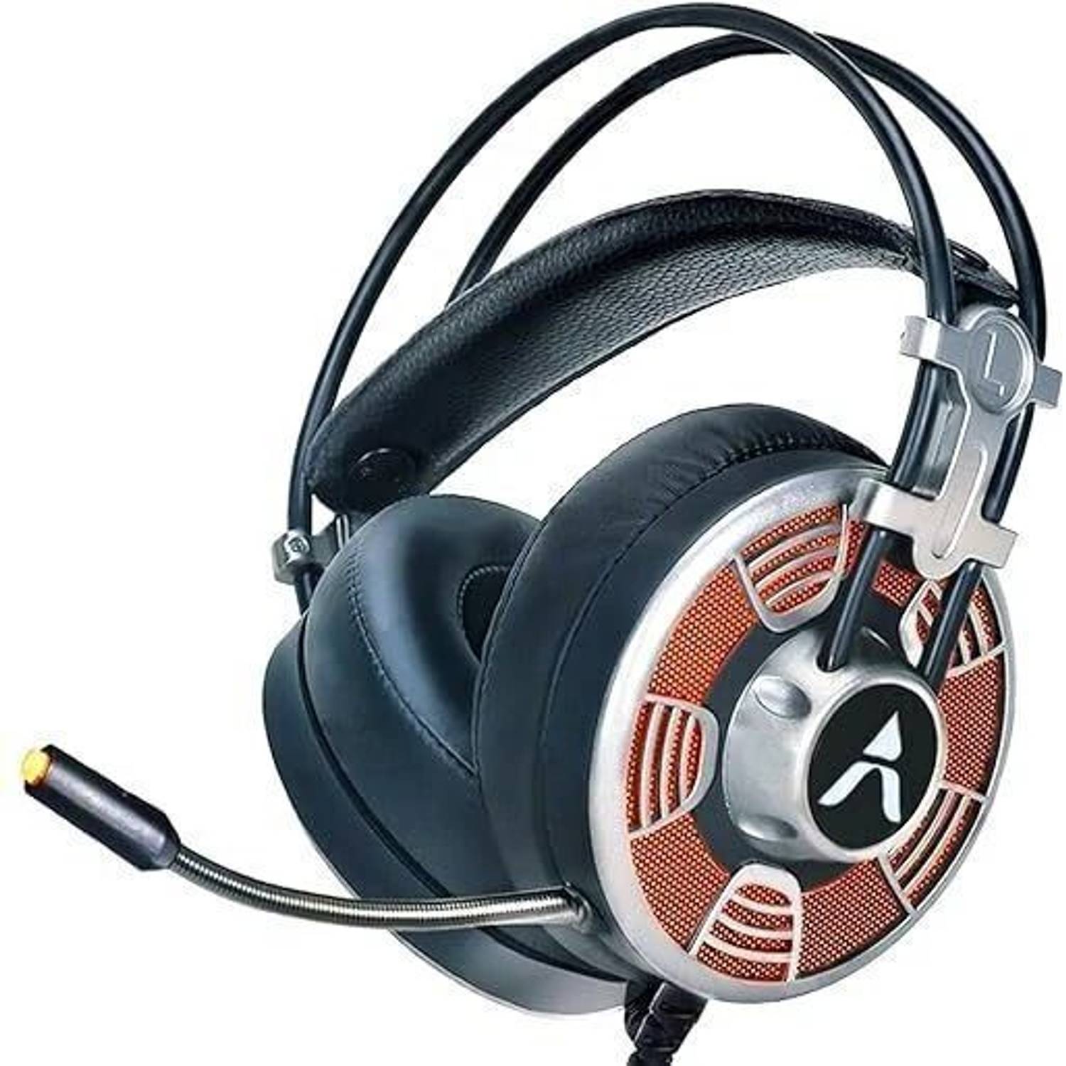 Adcom Vision 7.1 USB Surround Sound With 50mm Bass Driver ,LED Li