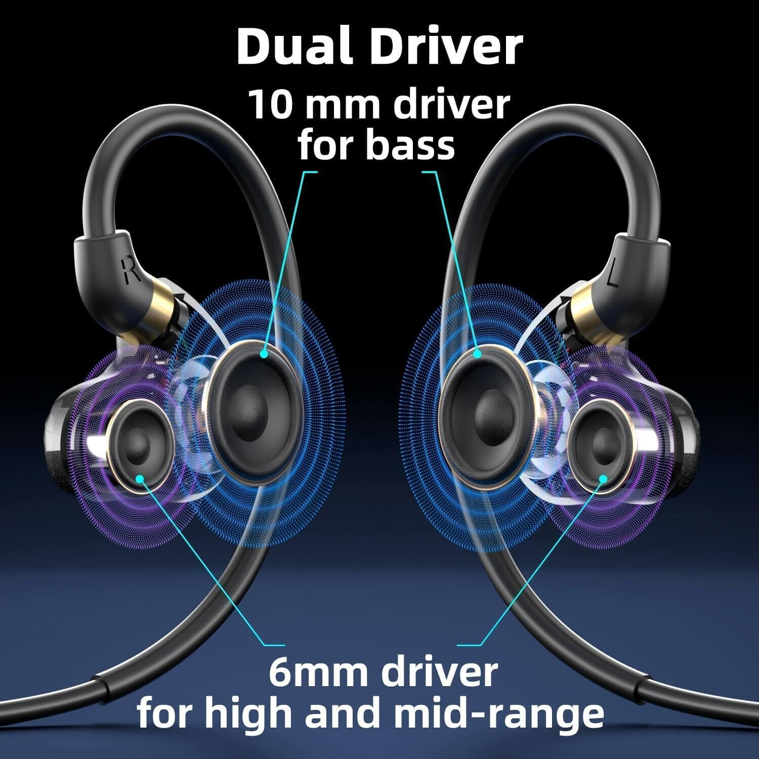 Image of CASON CWE11 IEM Wired Earphones | in-Ear Monitor Headphones with HiFi Deep Bass Wired