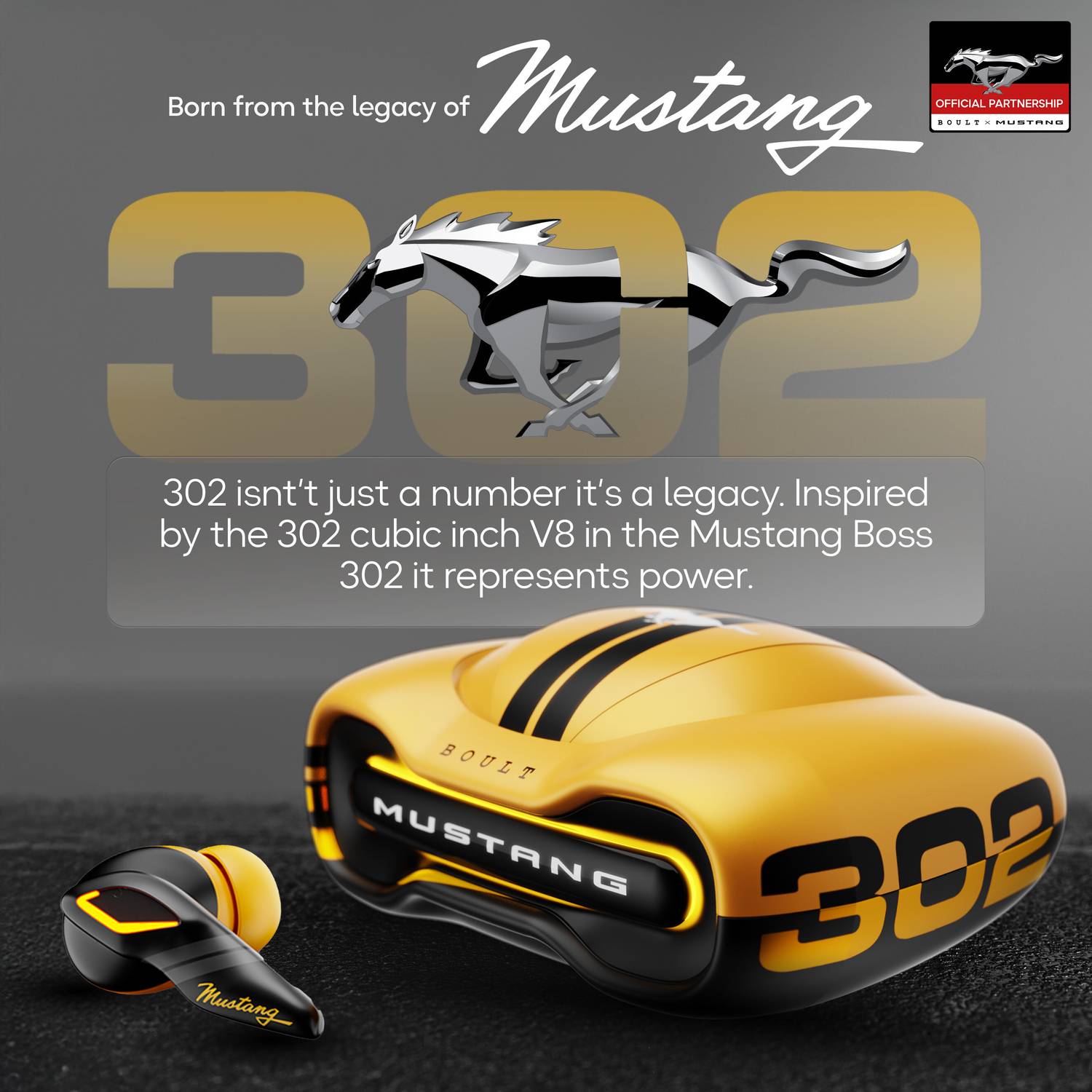 GOBOULT Mustang Torq 50 Hrs Battery Headset - Image 2