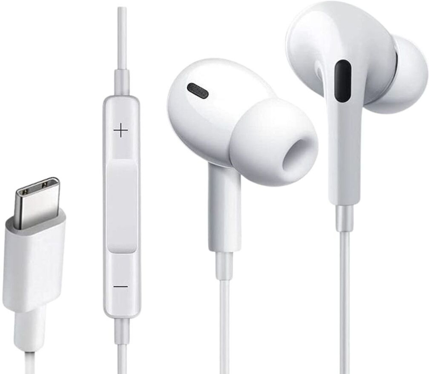Image of GEARZTOUCH Shot-C PRO Type C in-Line Volume Controller Earphone For All Android & iOS Wired