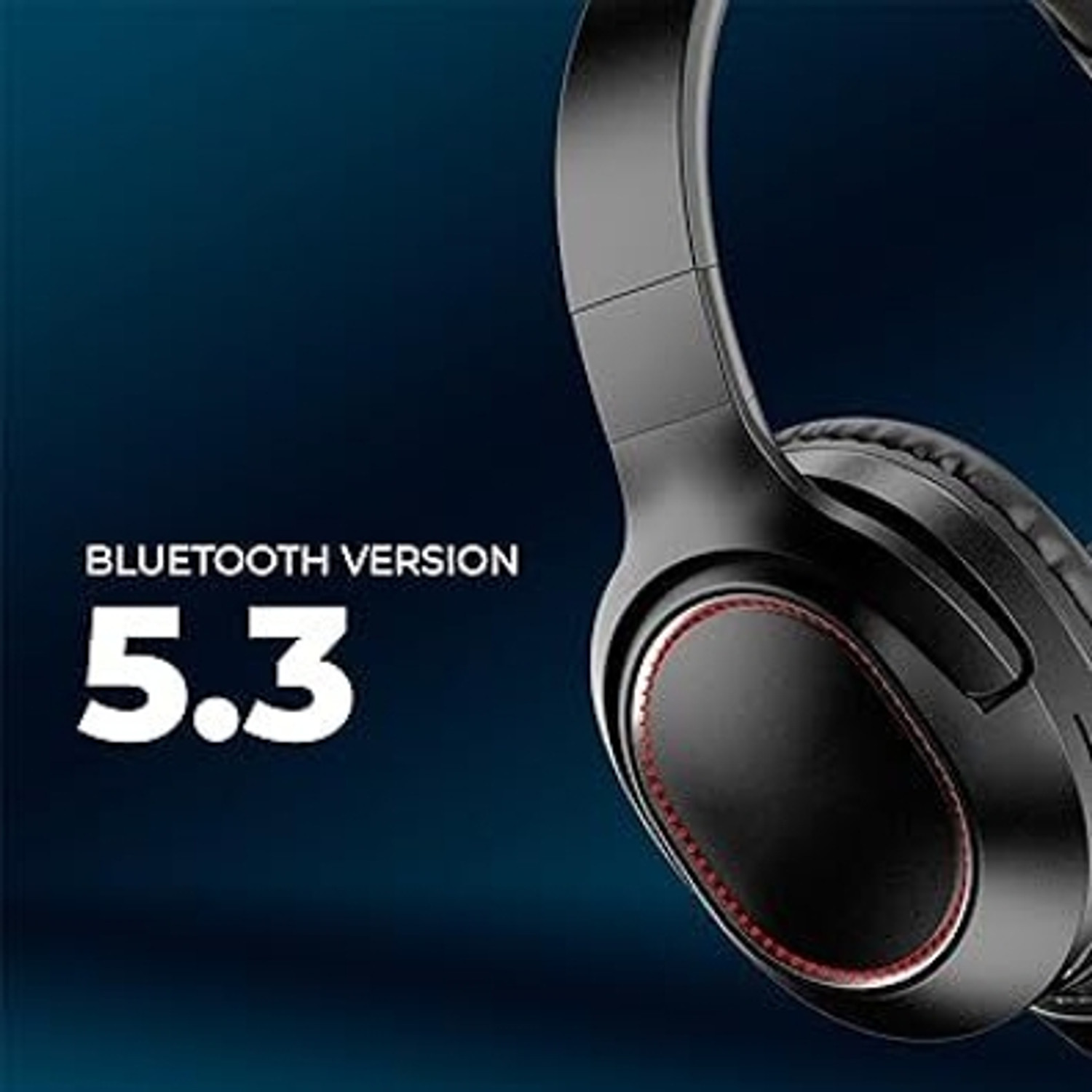 Image of SHAMS CL-790 Hush Wireless Bluetooth Over Ear Headphones, BT Version 5.3, Playtime Bluetooth