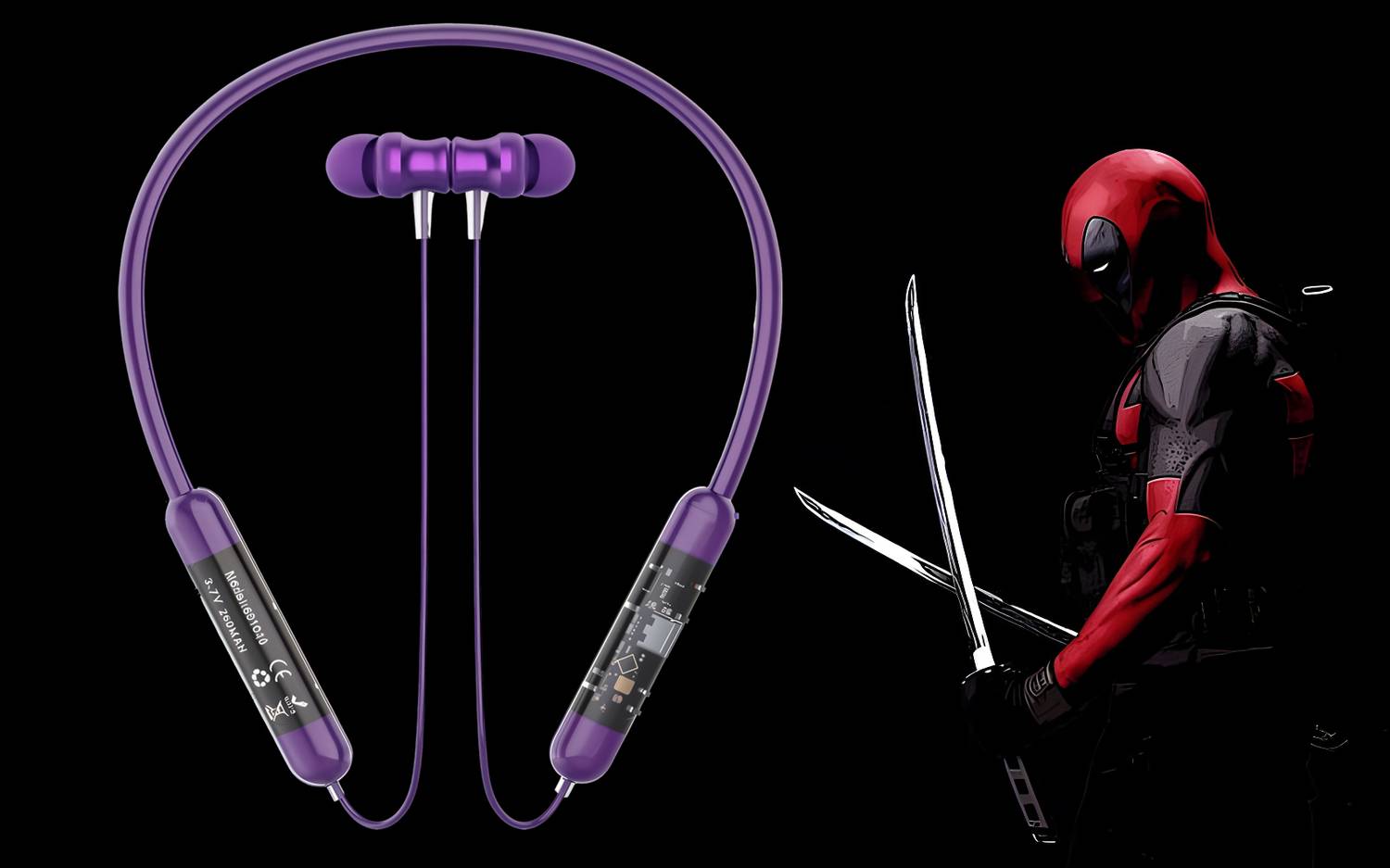 PTROX FK/TRANSPARETNT/PURPLE/9/102 Bluetooth