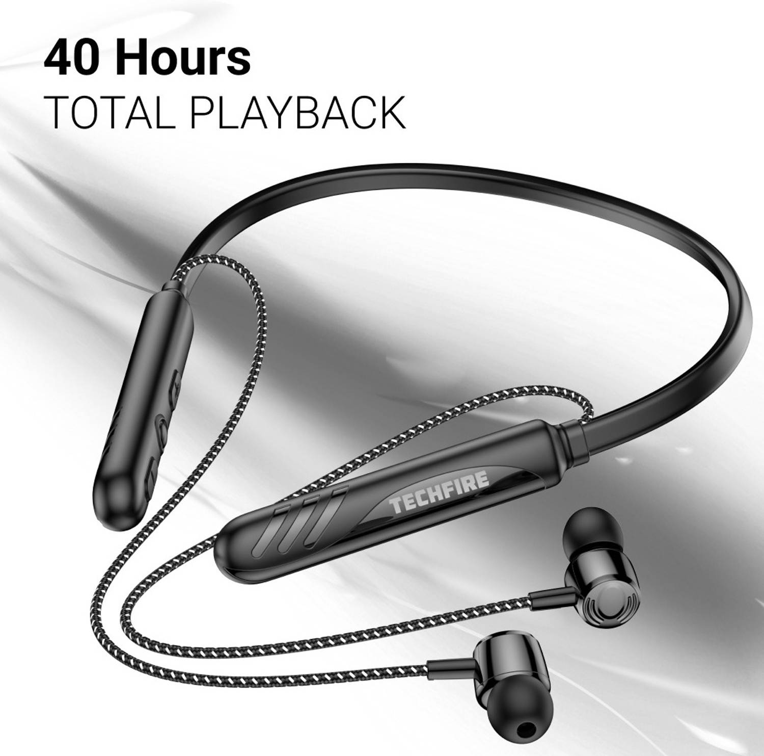 TECHFIRE Fire 450v2 Neckband Wireless Headphone - Image 3