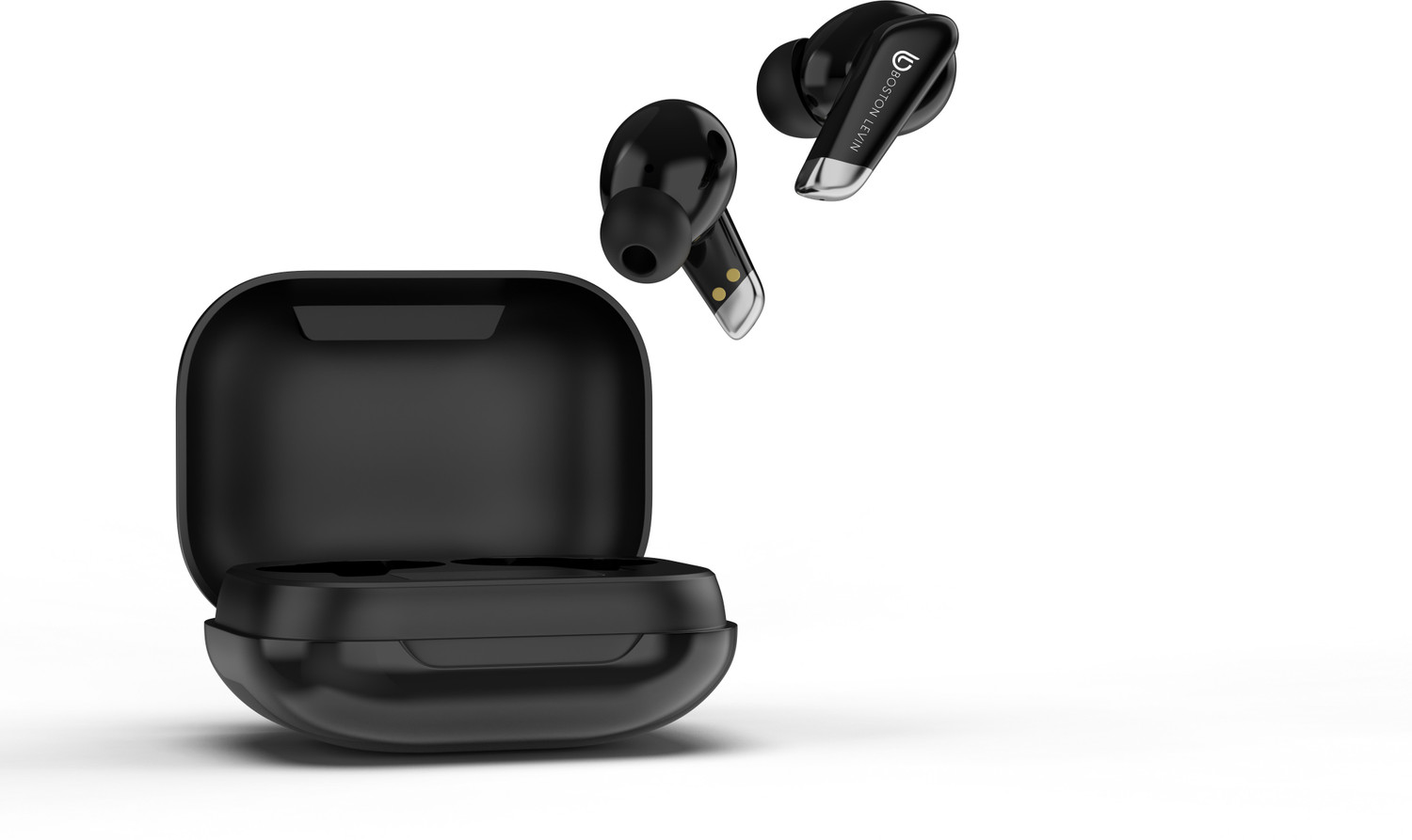 Image of Boston Levin Storm 9 Bluetooth TWS, Truly Wireless Earbuds, Bluetooth V5.2, IPX5 - Black Bluetooth Gaming