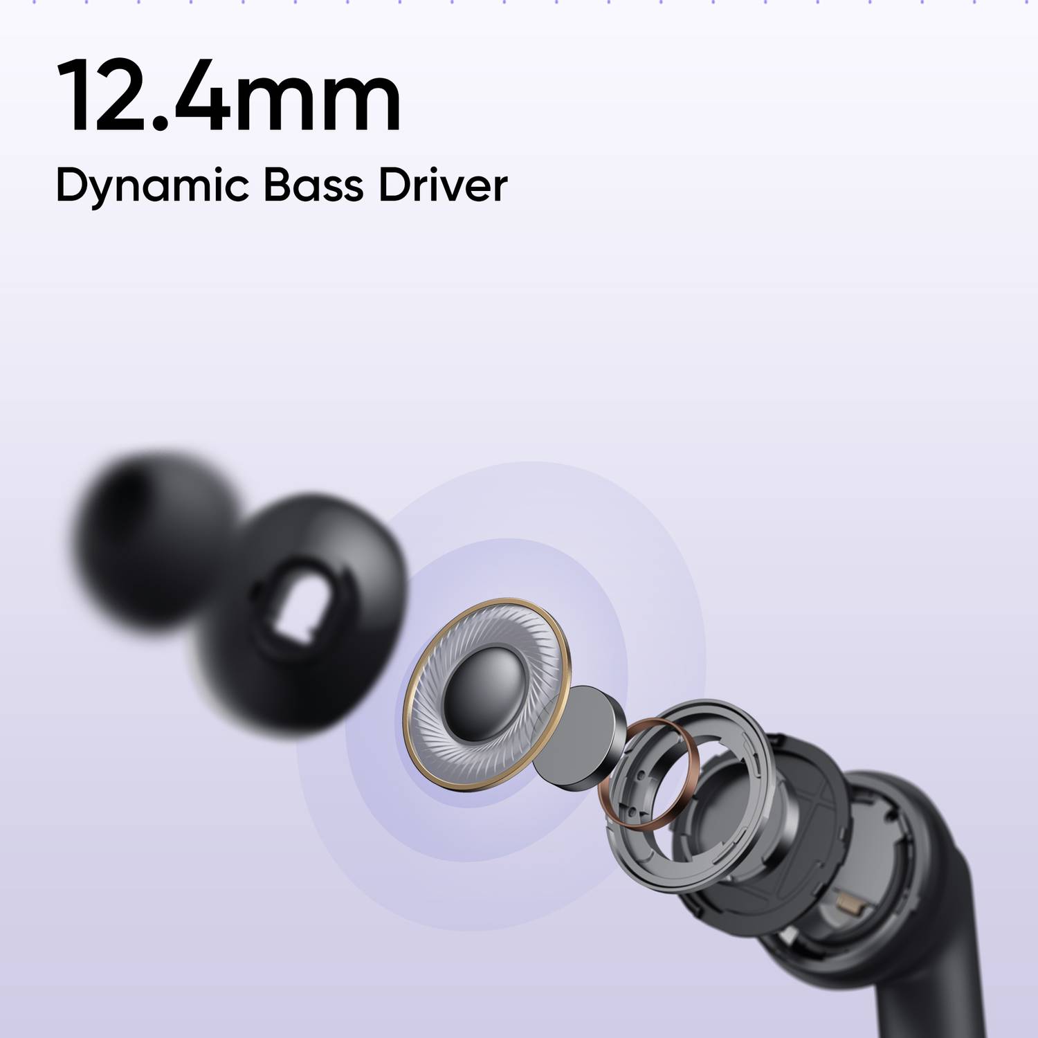 realme Buds T310 with 12.4mm Driver, 46dB ANC, 40hrs Playback - Image 3
