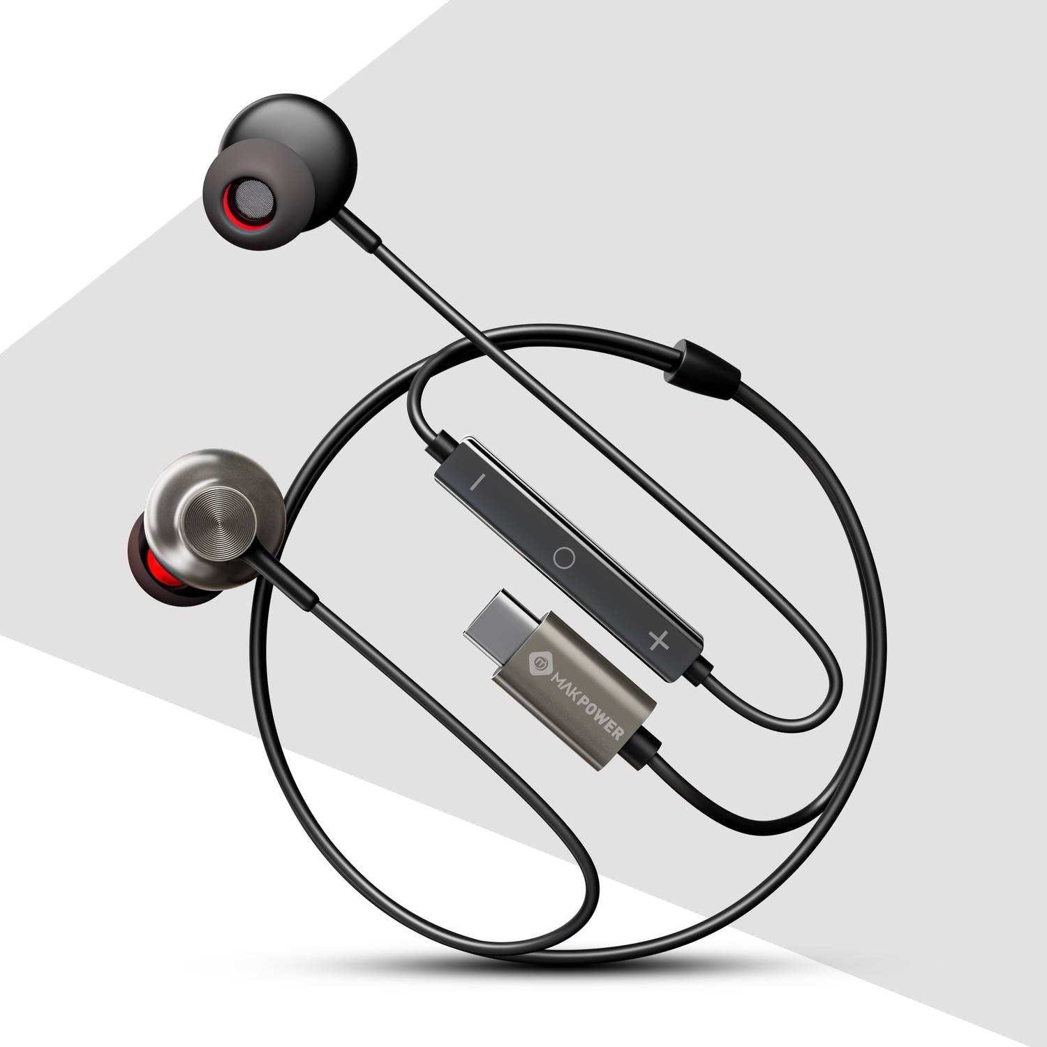 MAK POWER Type-C Earphones - Image 1
