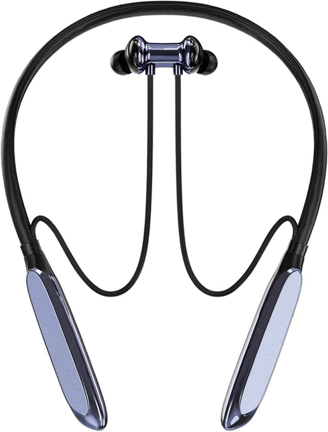 Image of ROKAVO Collar neckband long time battery backup headphone neckband earphone Bluetooth