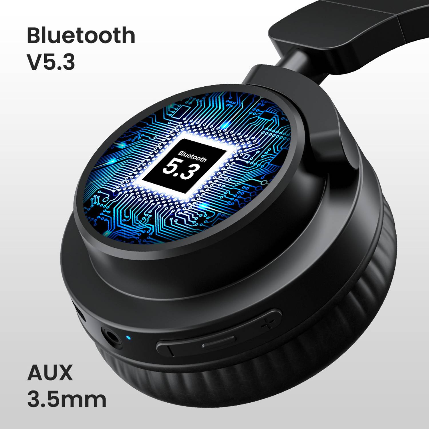 Portronics Muffs M2 Bluetooth Headphones - Image 2
