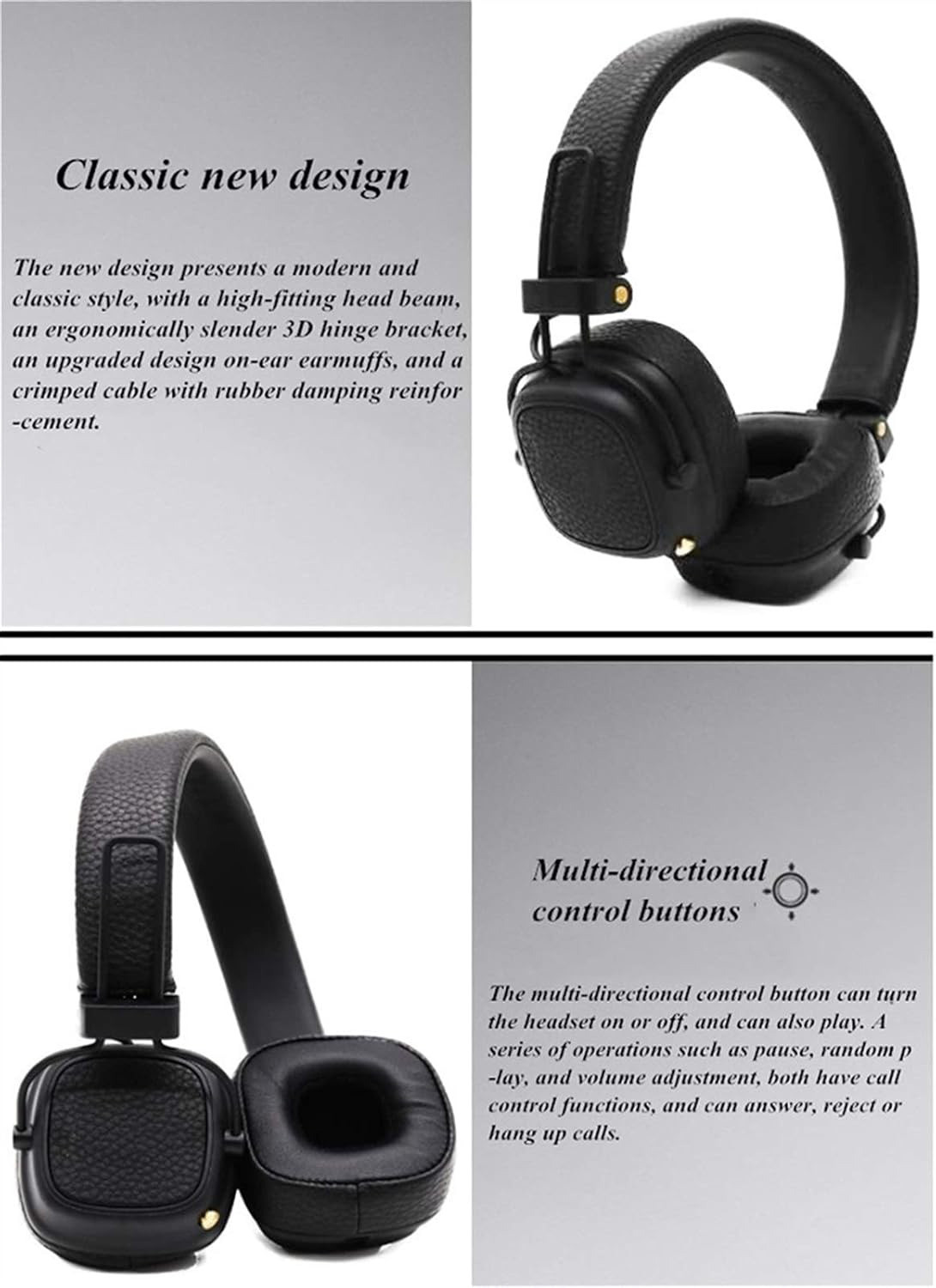 Image of TruZen Premium Major IV Wireless Bluetooth Headset Deep Bass Foldable Design T22 Bluetooth
