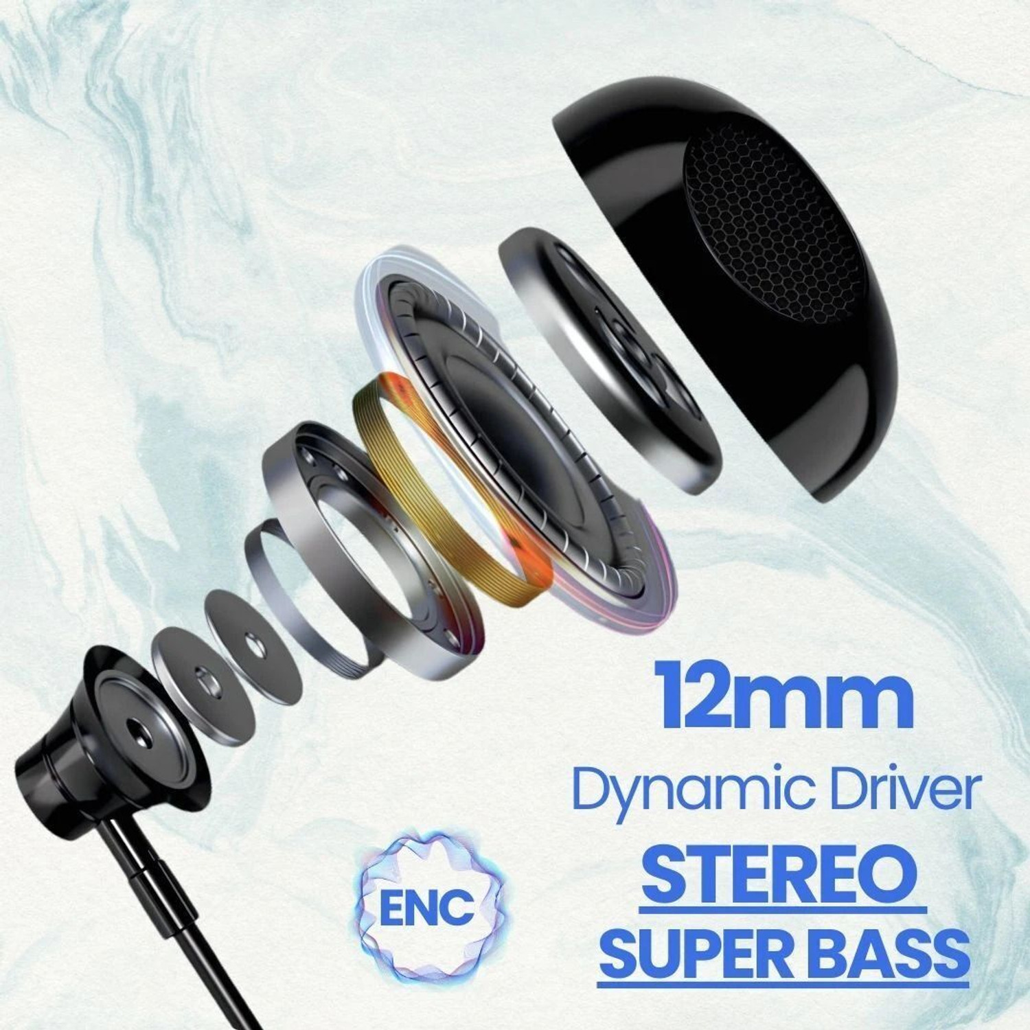 Image of ModishOmbre BEAST Neckband Black Bluetooth