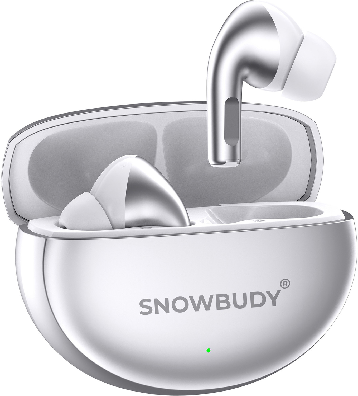 Image of snowbudy Nord 4Pro True Wireless Earbuds with Dual Mic & AI Crystal Clear Call-9 Bluetooth Gaming