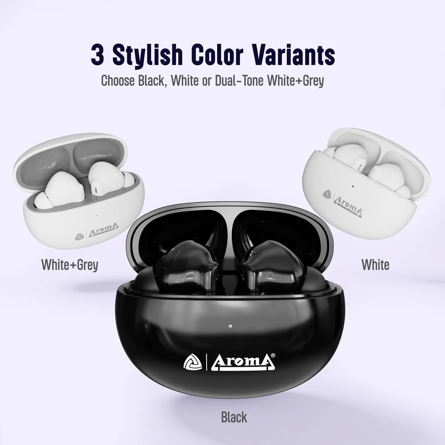 Aroma NB126 Royal Bluetooth Earbuds - Image 5