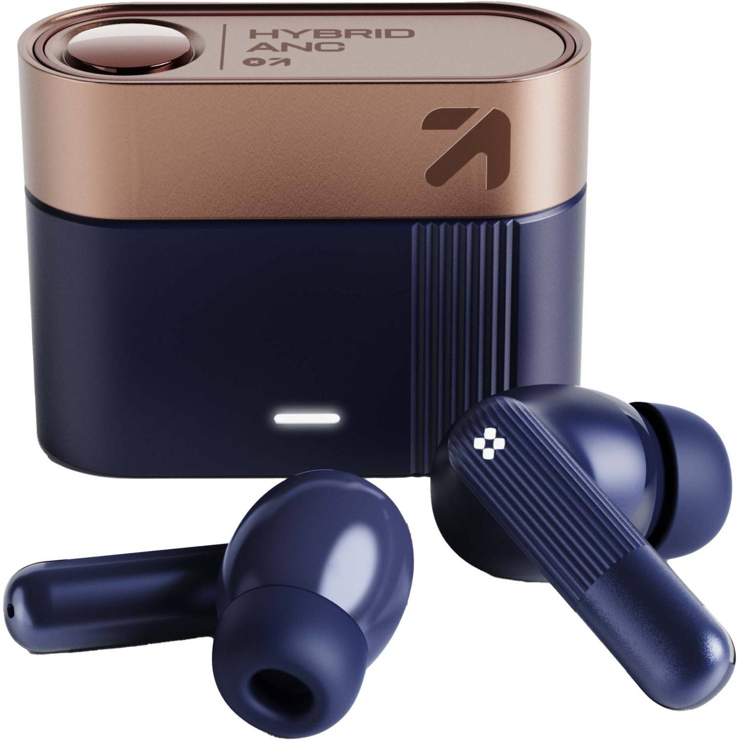 Goboult Earl 50dB 6 Mics Hybrid ANC, Dual Drivers App Support, Du