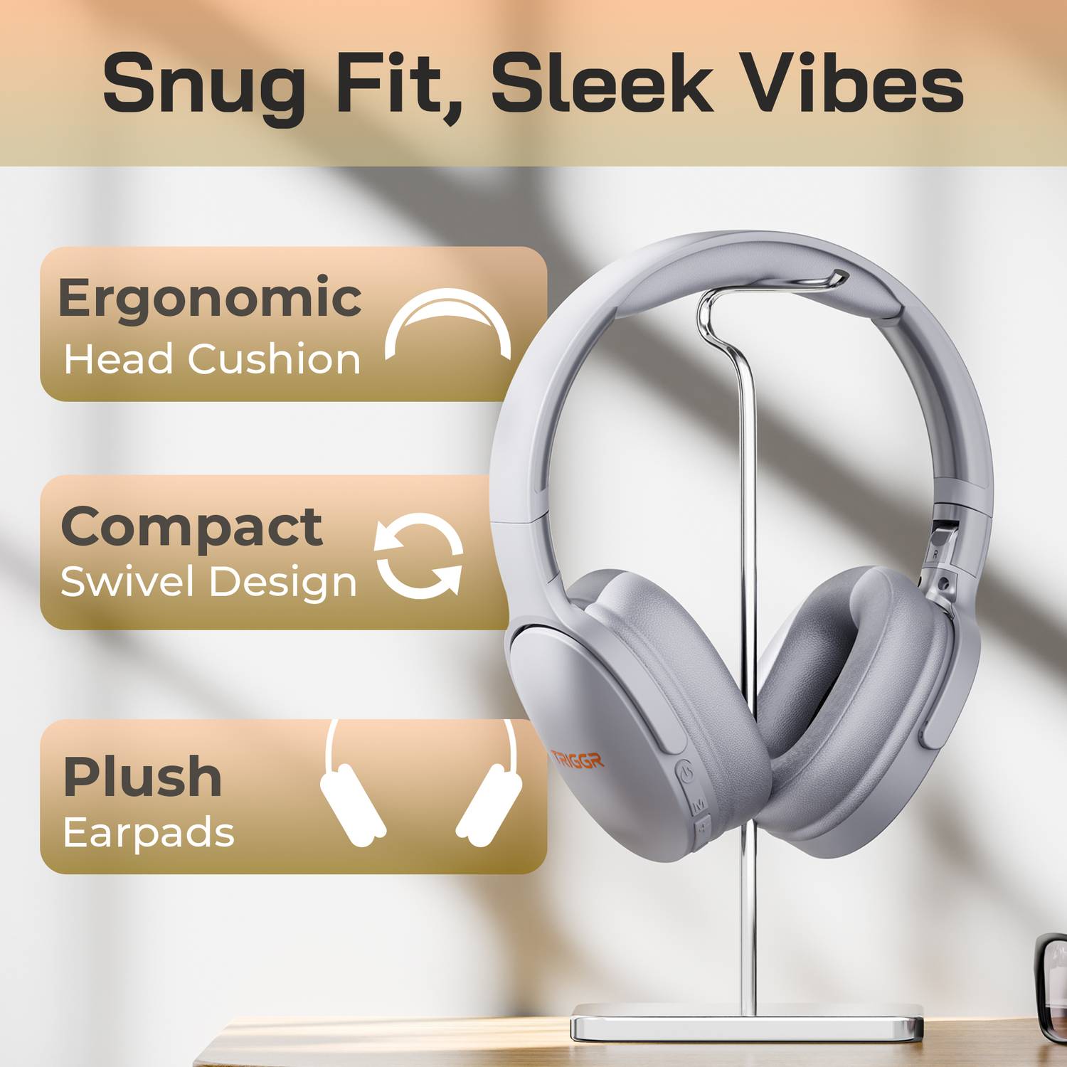 TRIGGR Trinity 2 Bluetooth Headphones - Image 4