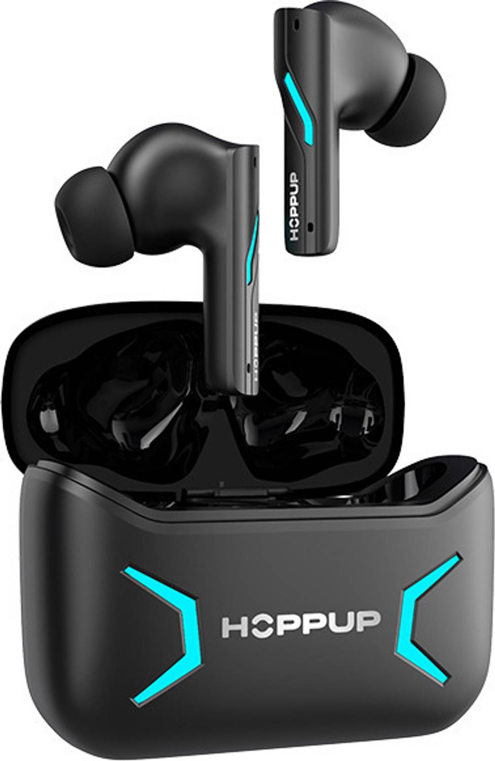 HOPPUP Predator Xo1 Earbuds with 50H Bluetooth Gaming Headset (Bl