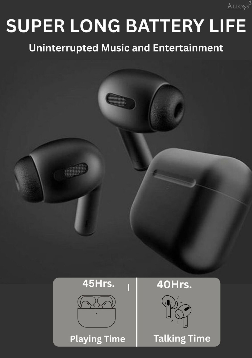 Image of allons TWS Earbuds True Wireless Bluetooth Headphone with MagSafe Charging Case L17 Bluetooth