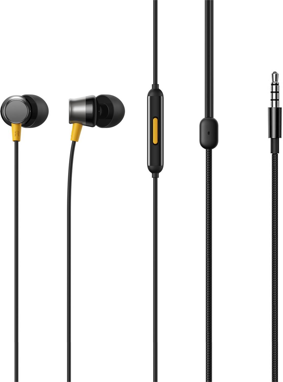 realme Buds 3 wired Wired Headset (Black, In the Ear)