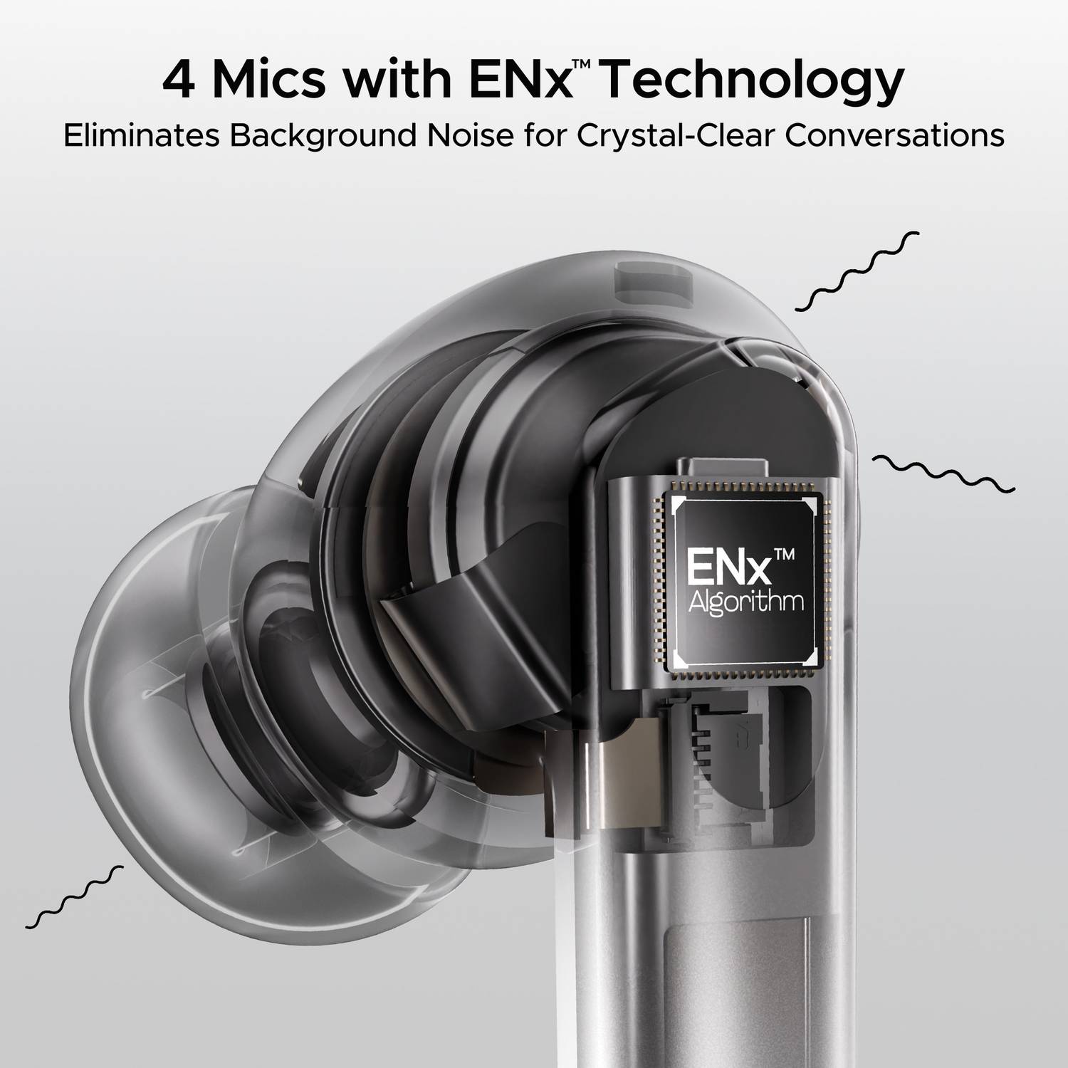 boAt Airdopes 111v2 Leather Finish Wireless Earbuds - Image 4