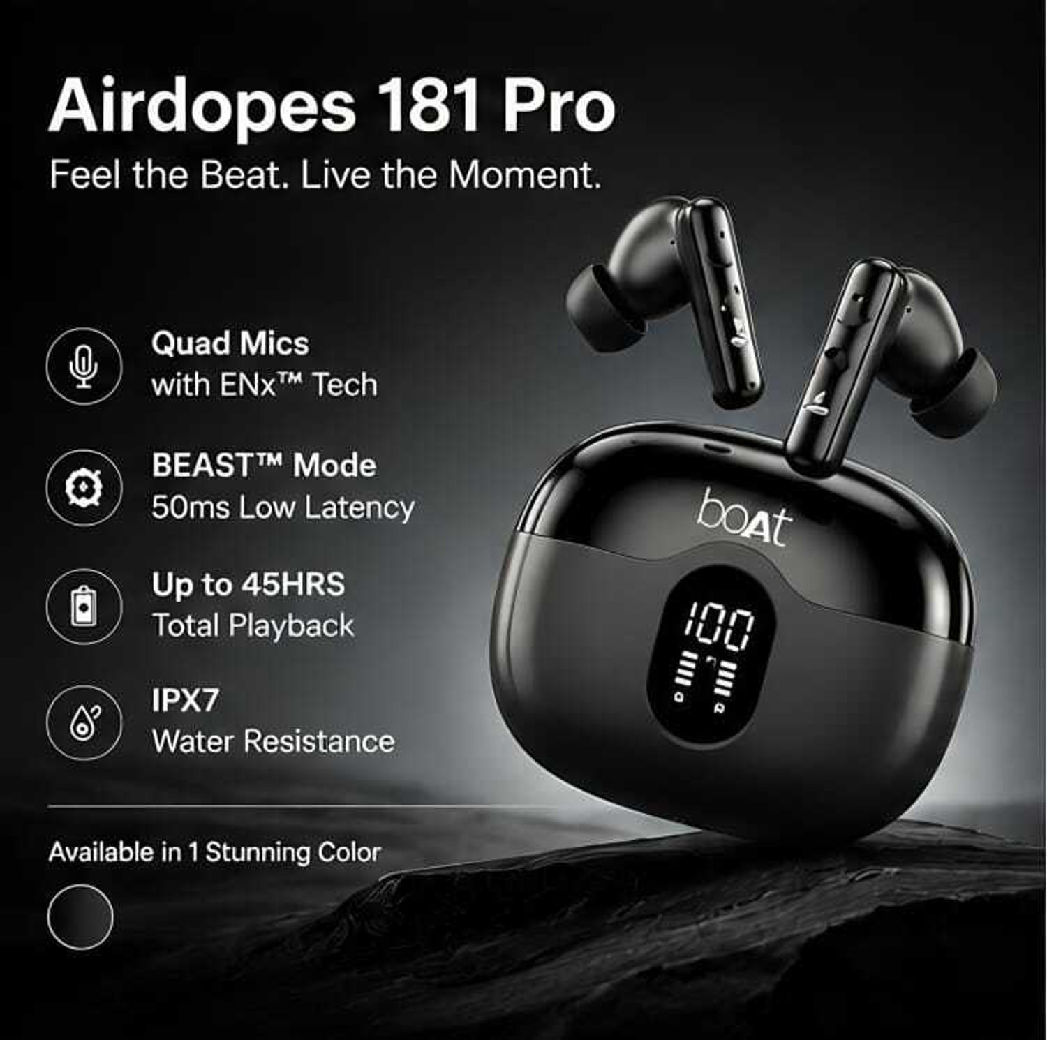 Image of RD maxx Boot Airdopes 181 pro premium Earbuds Bluetooth