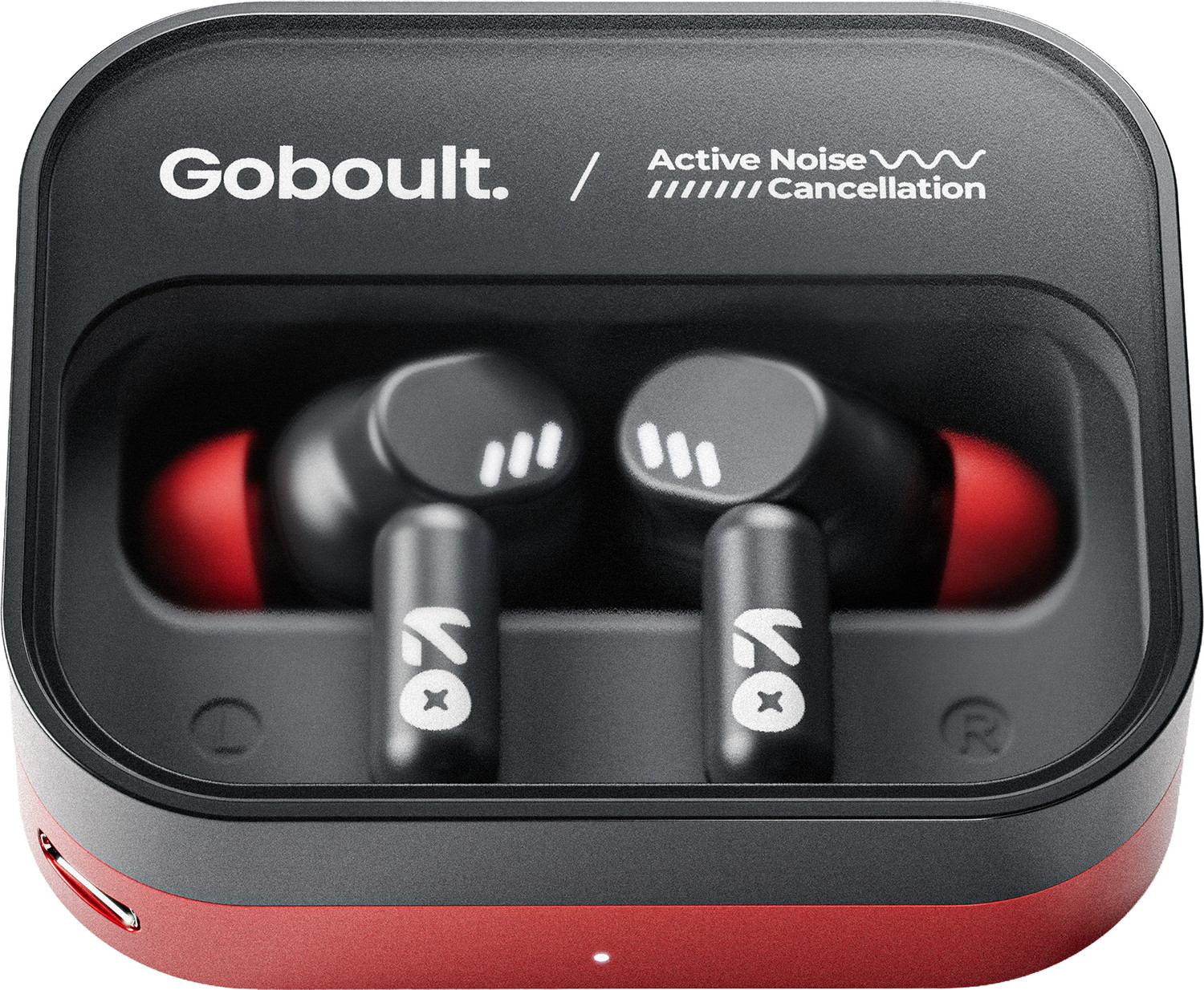 Image of GOBOULT Tenet Pro with ANC, 75H Playtime, 4 Mic ENC, Dual Pairing ,BT 6.0, 13mm Drivers Bluetooth