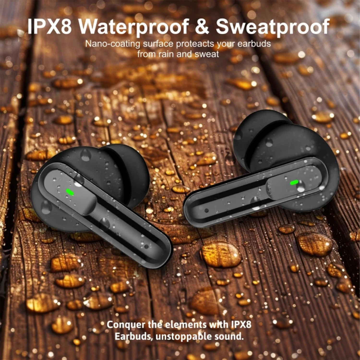 Image of Chaebol Bluetooth Wireless, Gaming Mode, 10min Fast Charging, IPX5 Water Resistance Bluetooth Gaming