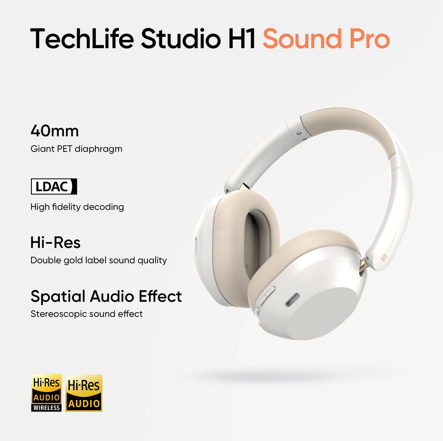 realme TechLife Studio H1 Wireless Headphones - Image 3